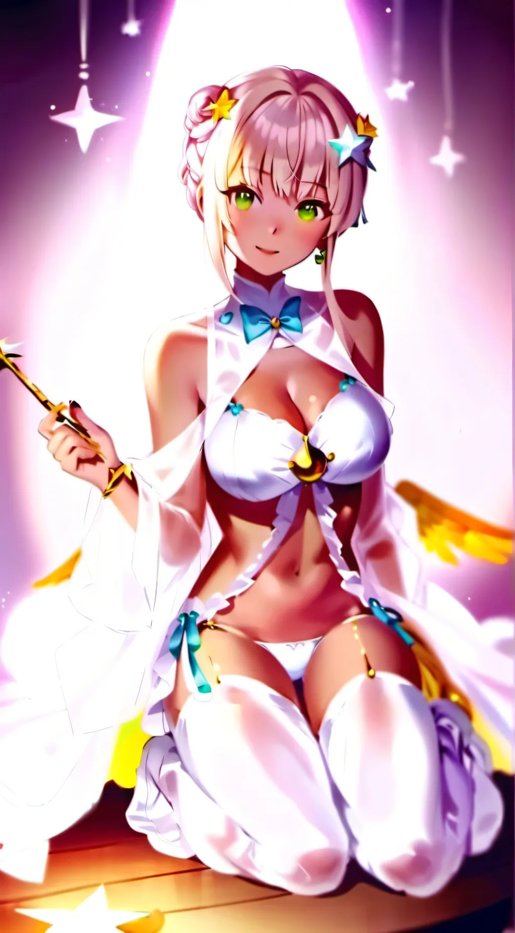 ai character: The fun body  background