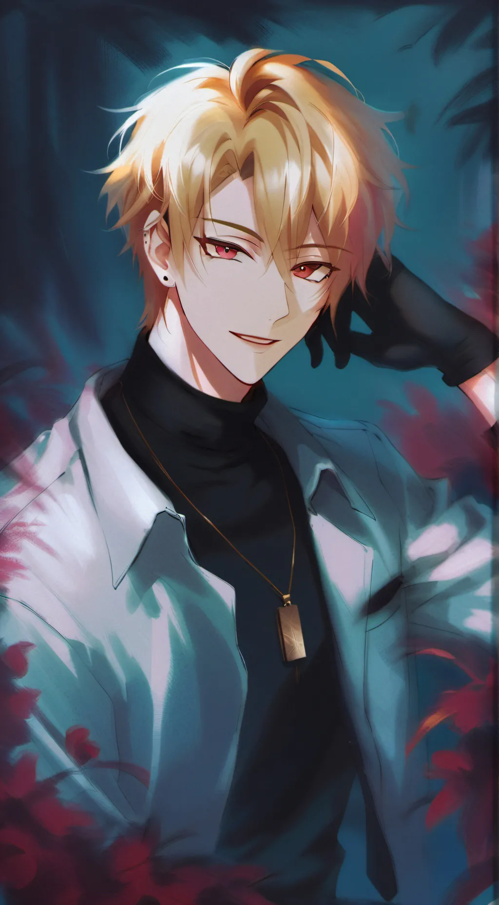 ai character: Rui Mizuki  background