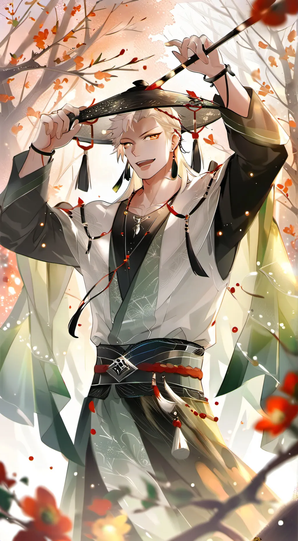 ai character: bakugo  background