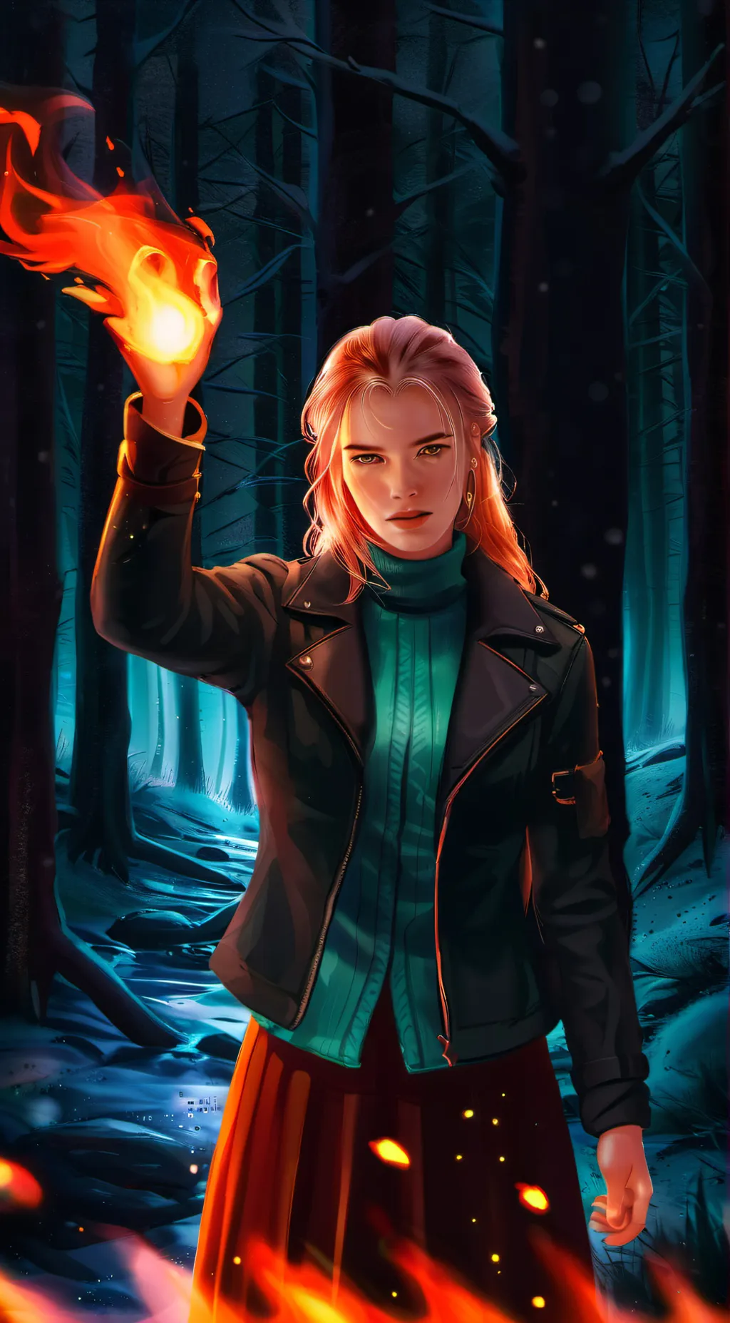 ai character: Bloom (FTWS) background