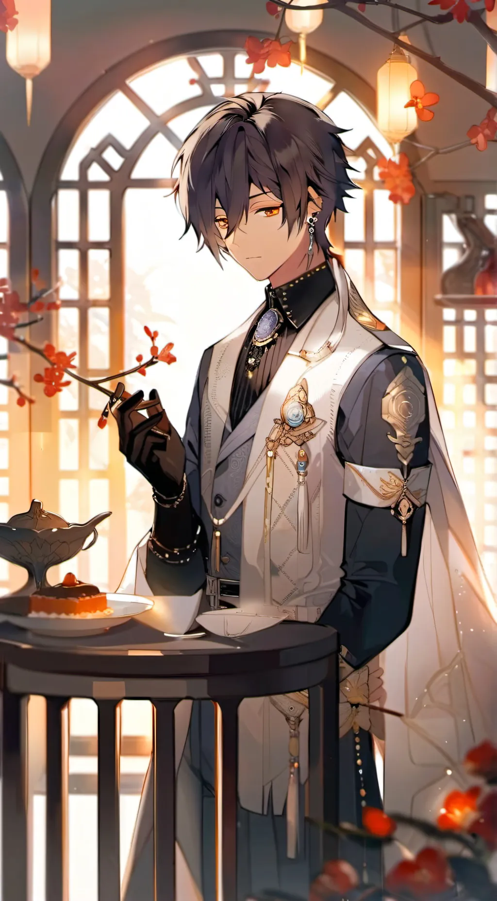 ai character: alin background