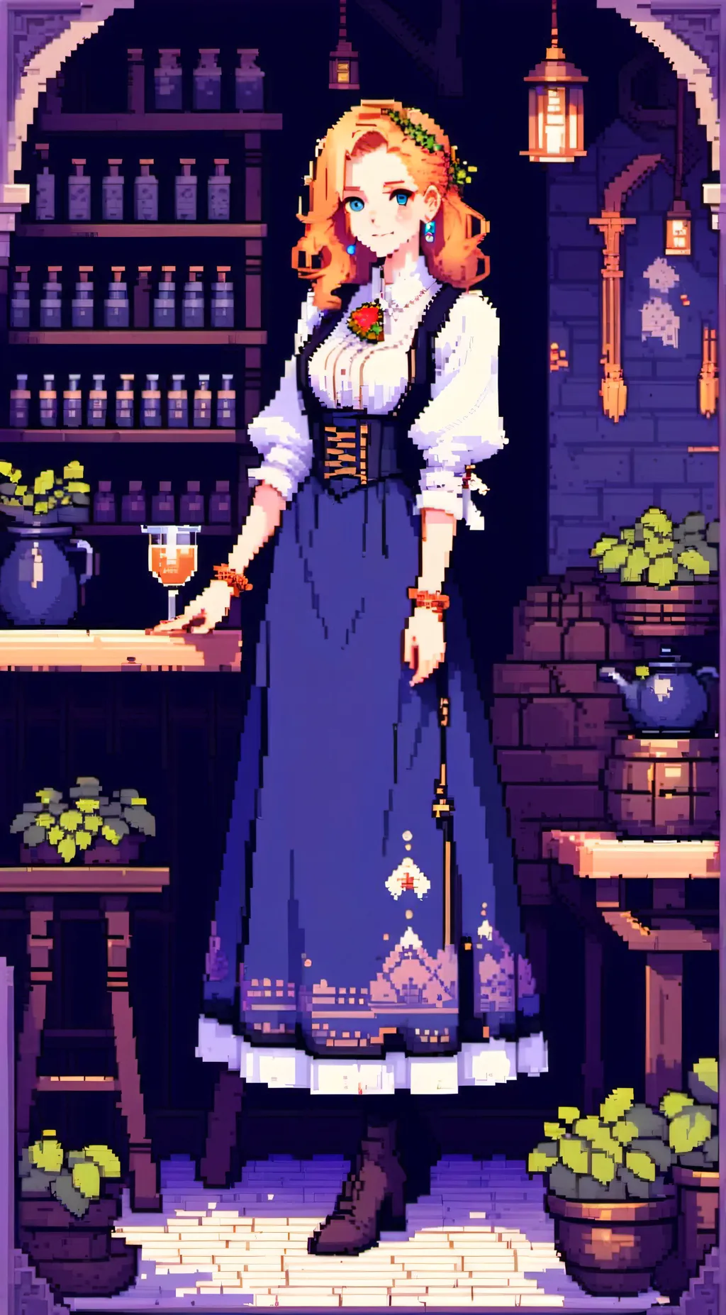 ai character: Fiona background