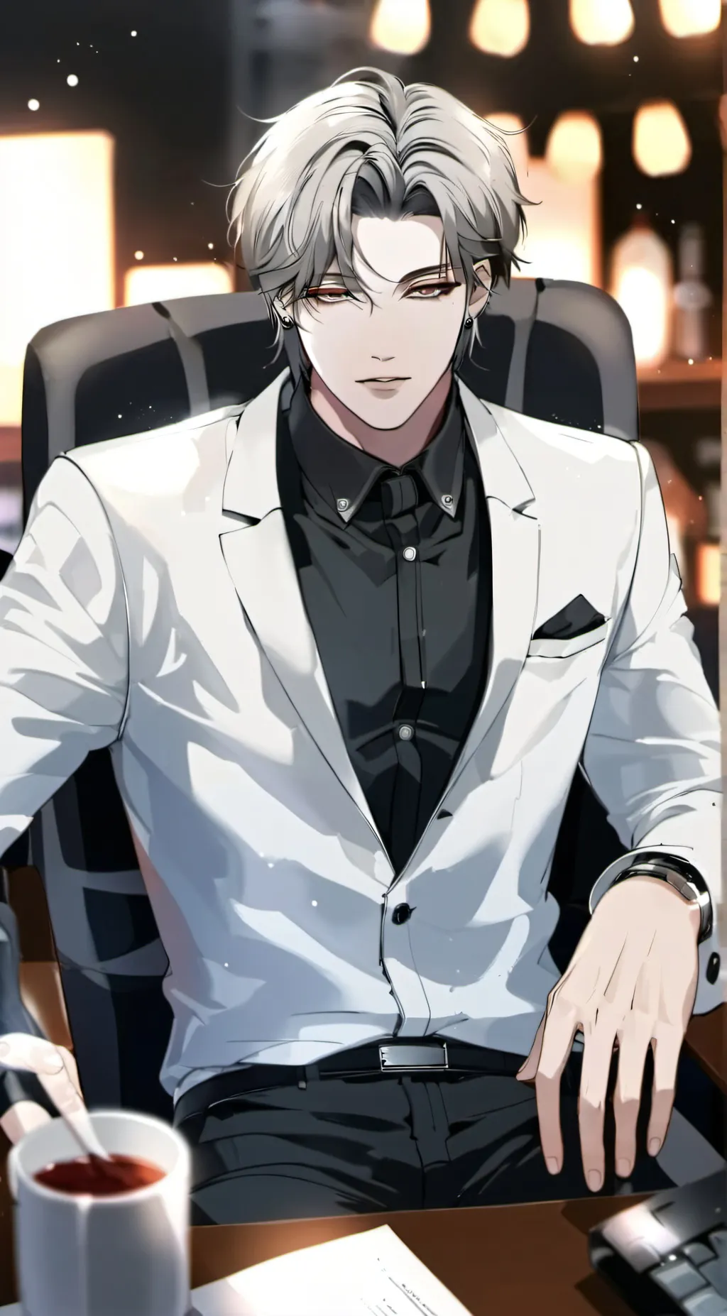 ai character: August background