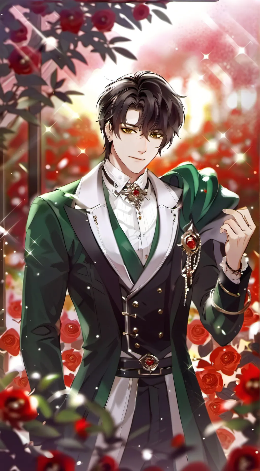 ai character: Ace Elheartè background