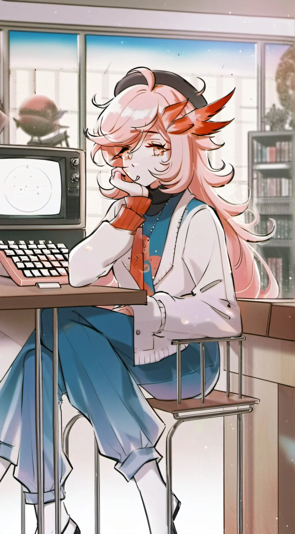 ai character: Olivia background
