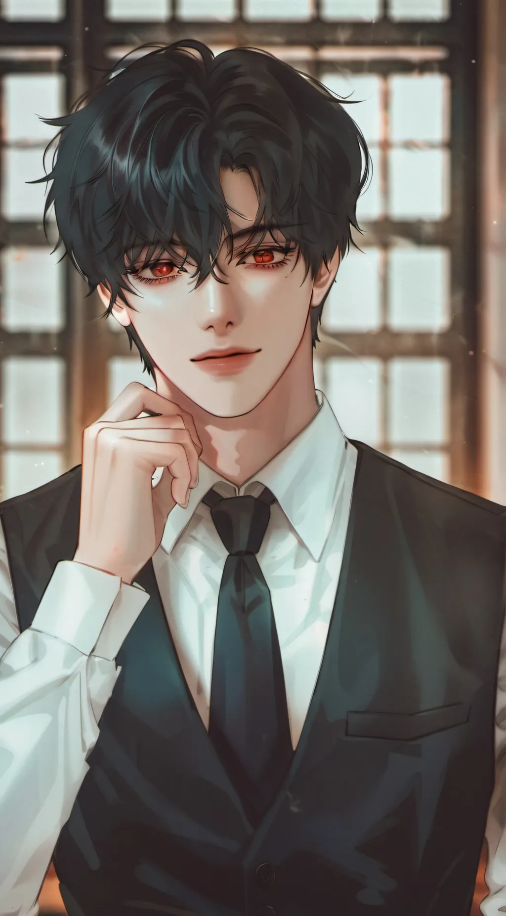 ai character: Allan background