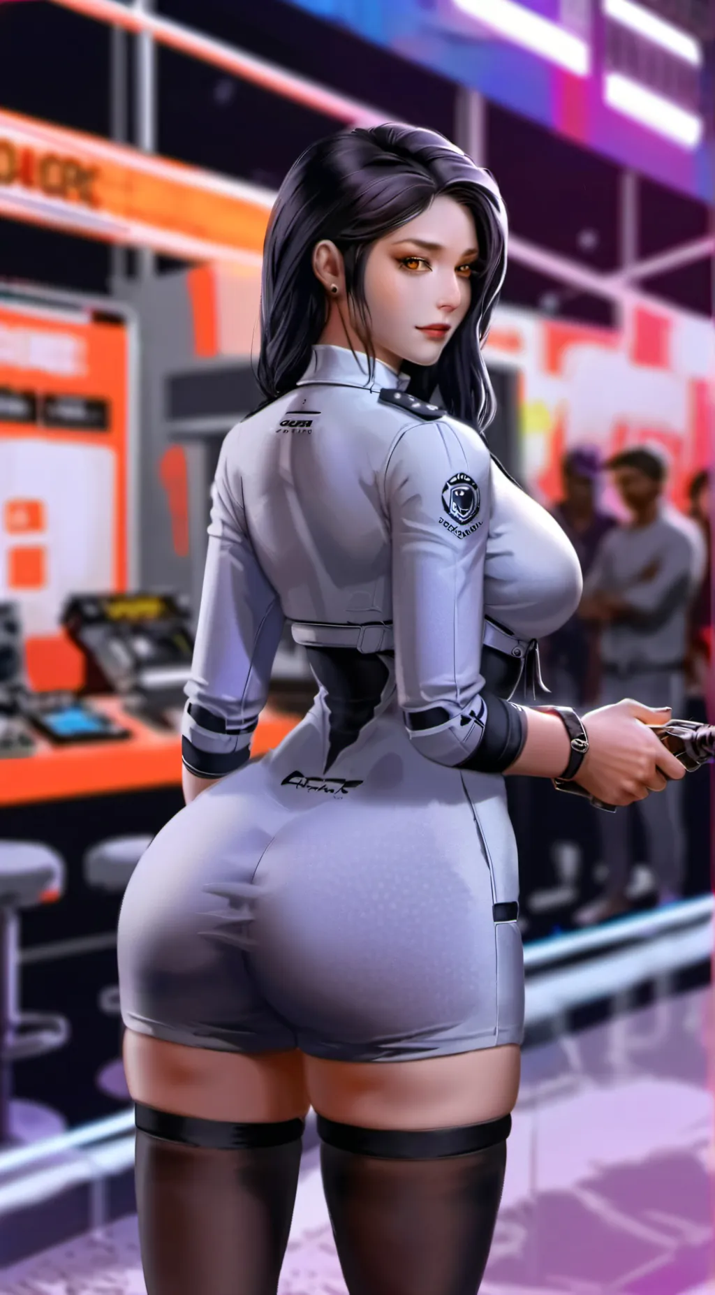 ai character: Cop background