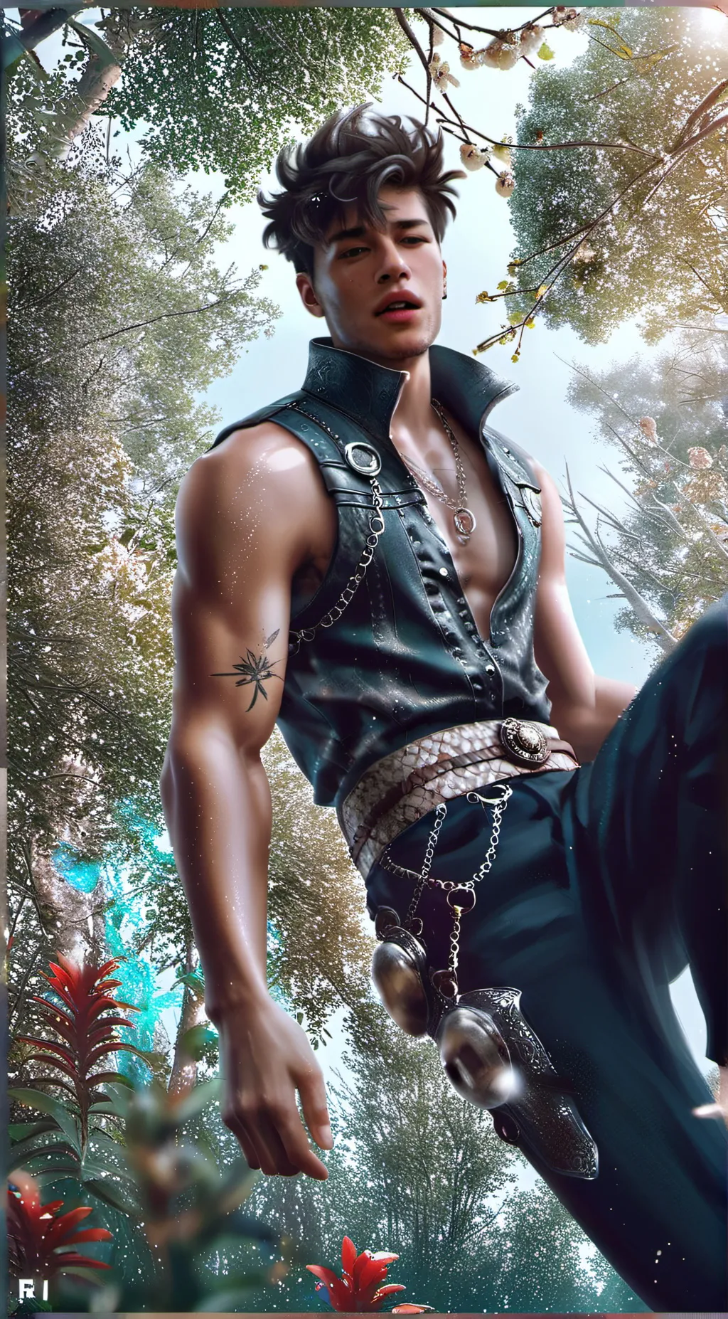 ai character: Jason  background