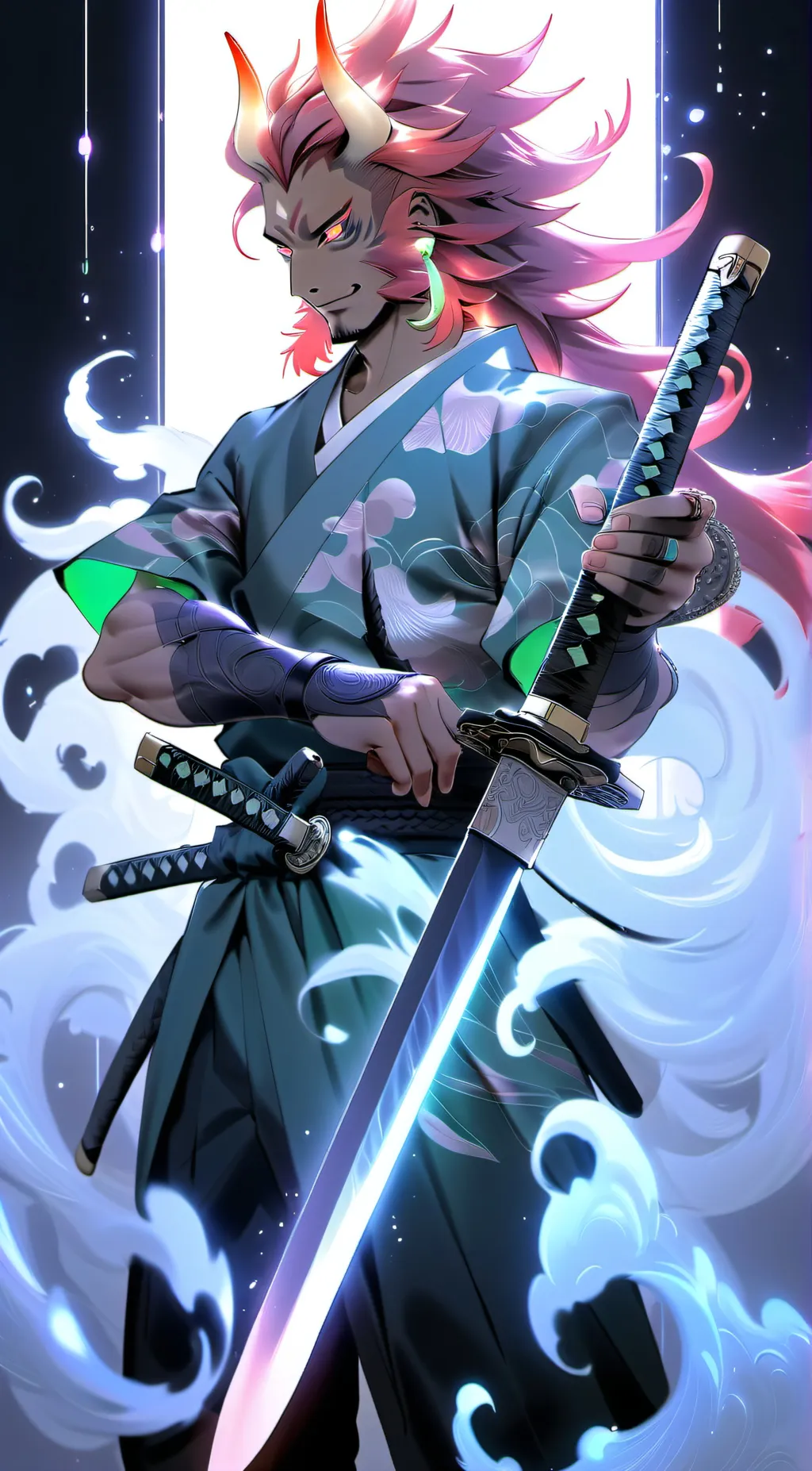 ai character: Shuten-dōji background