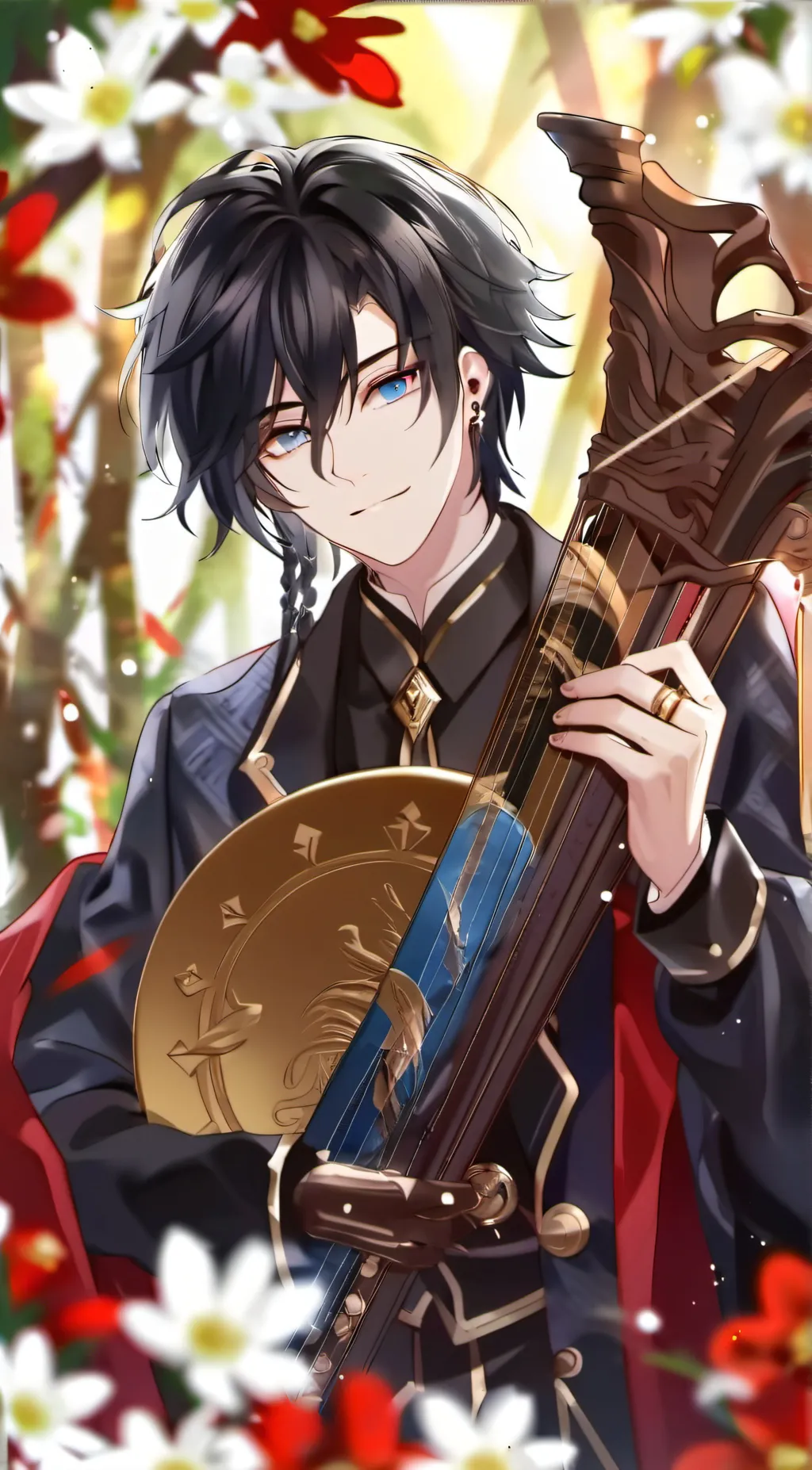 ai character: vinti😏😘 background