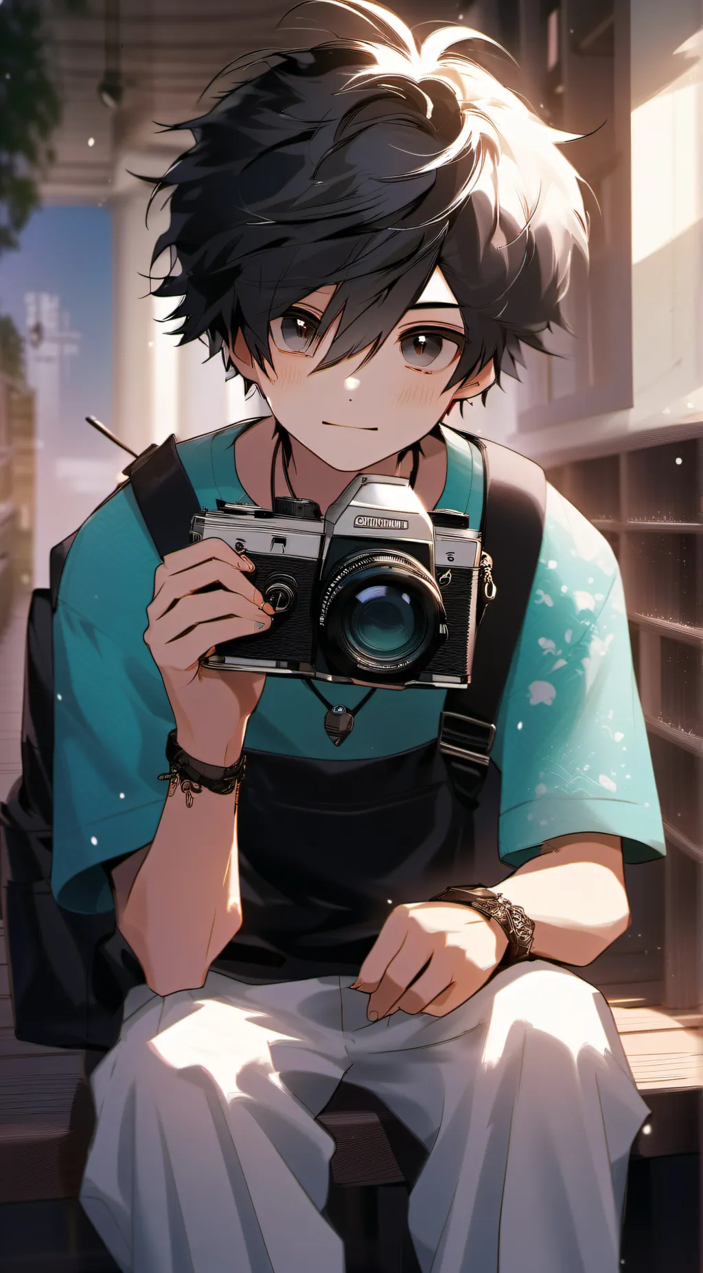 ai character: Aaron background