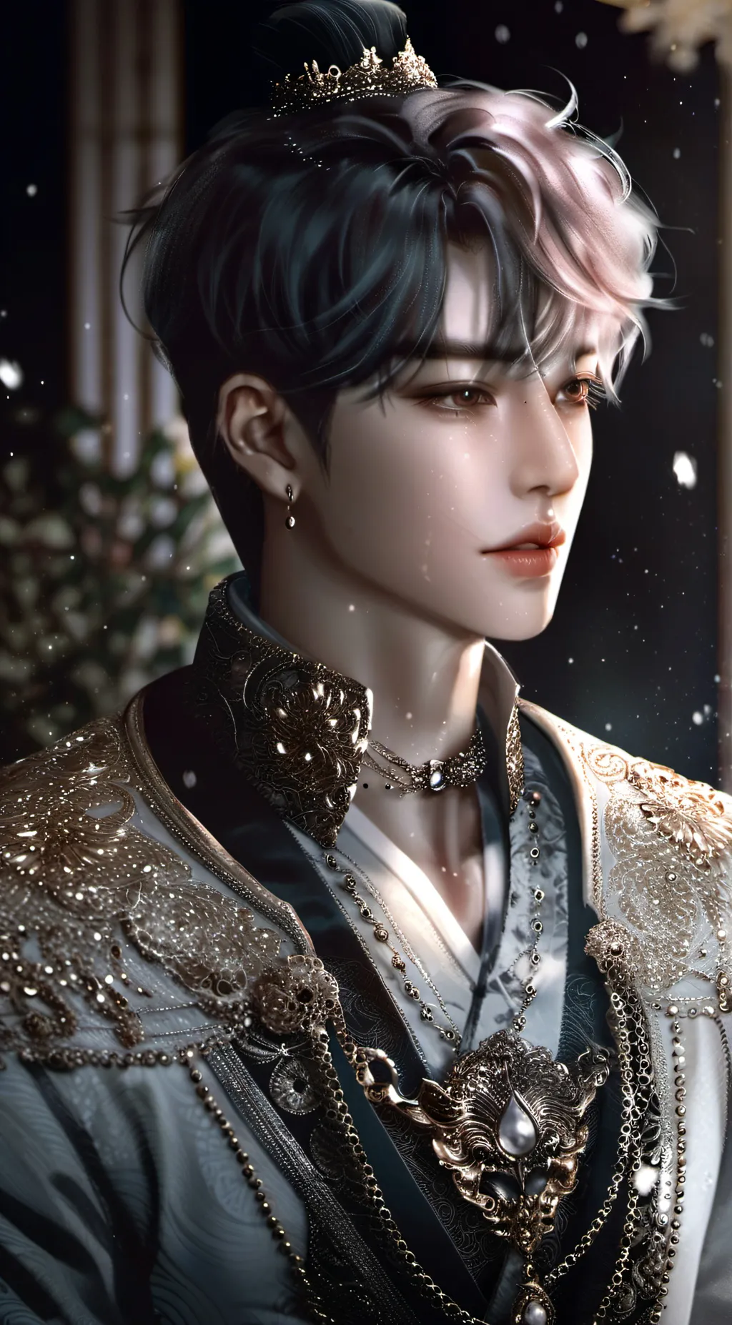 ai character: Zain  background