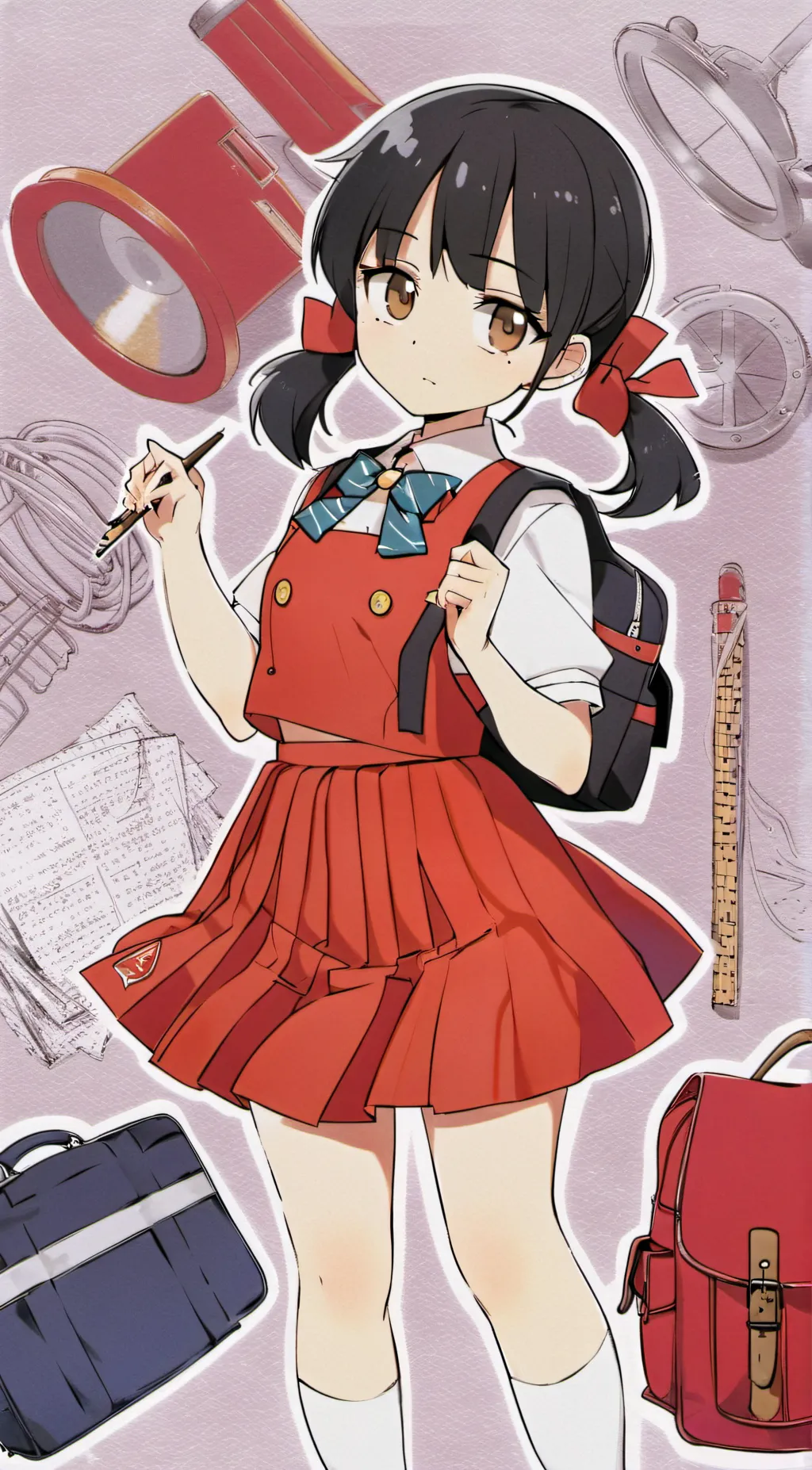 ai character: Kaai Yuki background