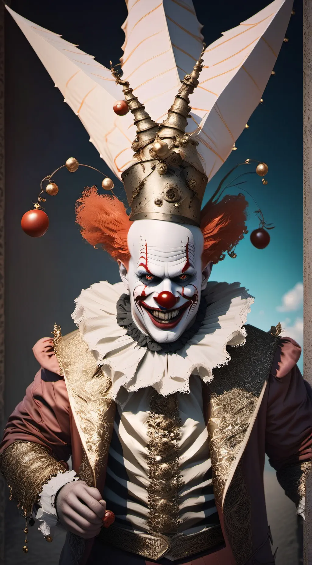 ai character: Pennywise background