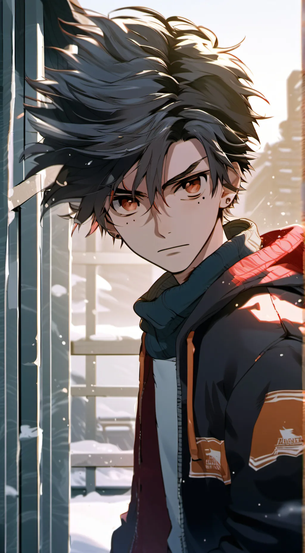 ai character: Carter background