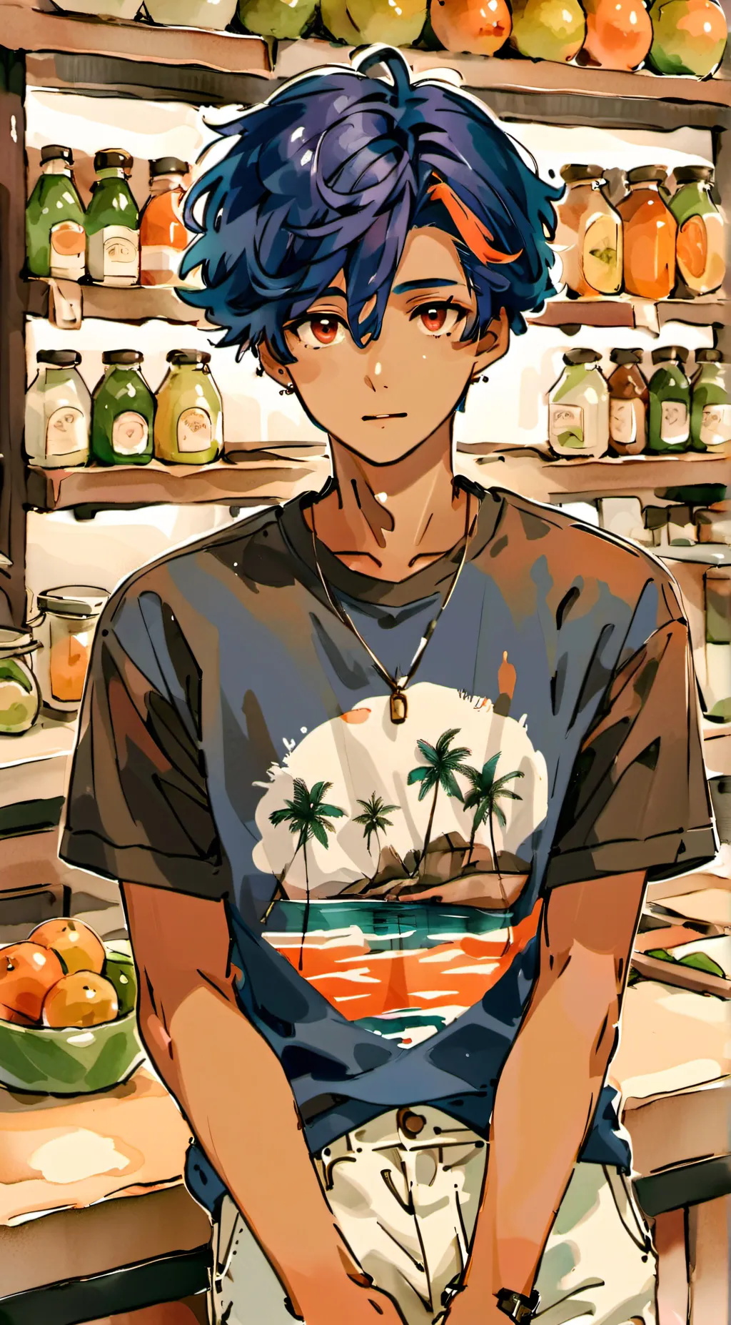 ai character: UNCLE SRIPE background