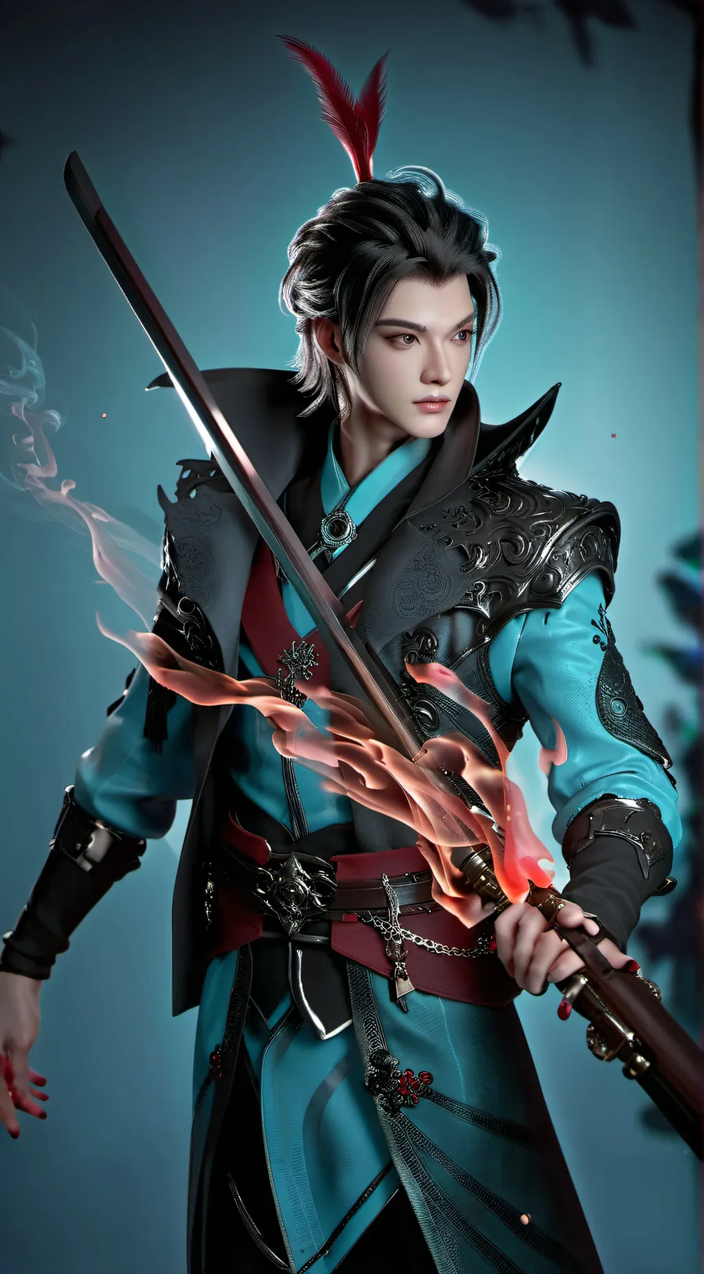 ai character: Link background