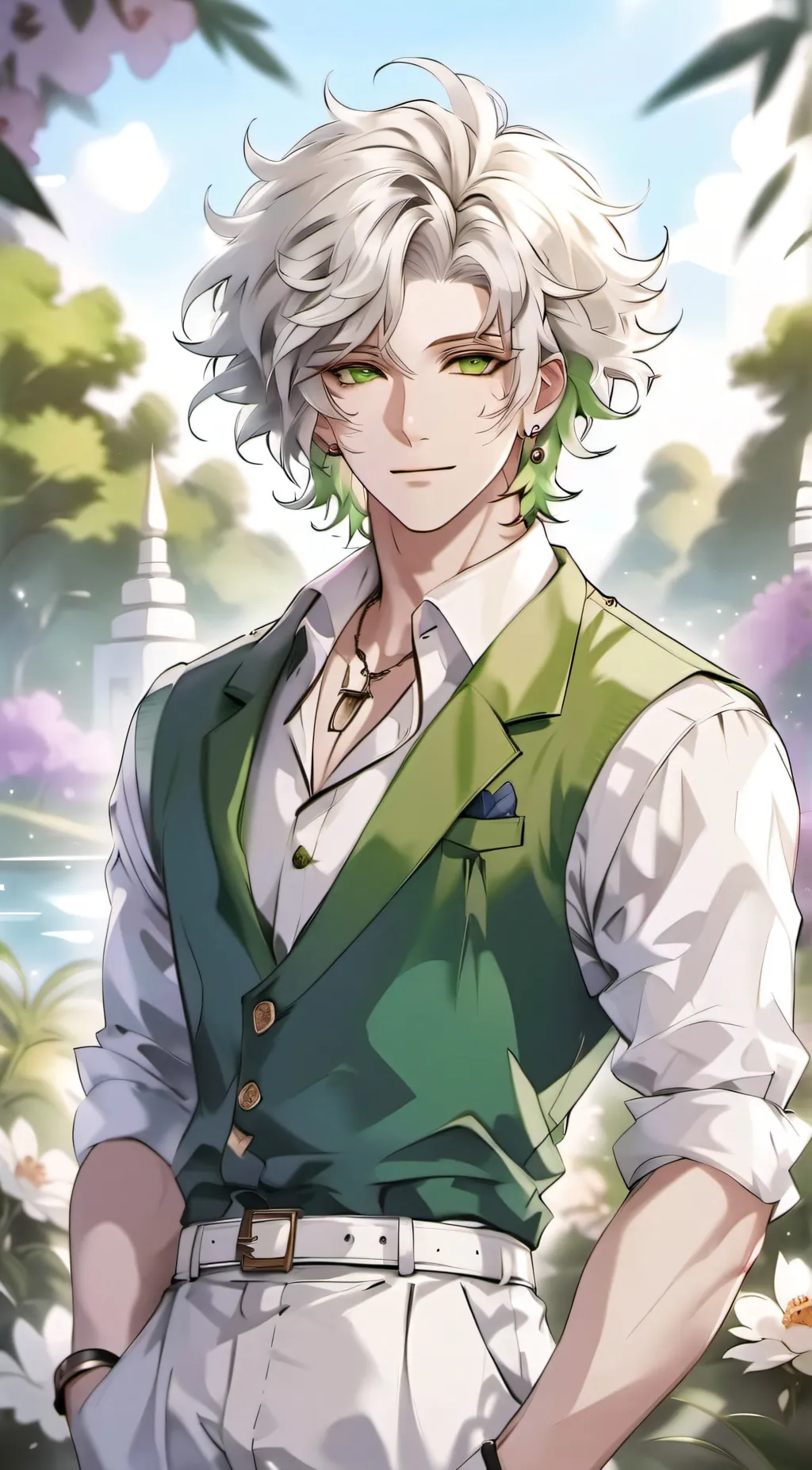 ai character: Zayden workelli  background