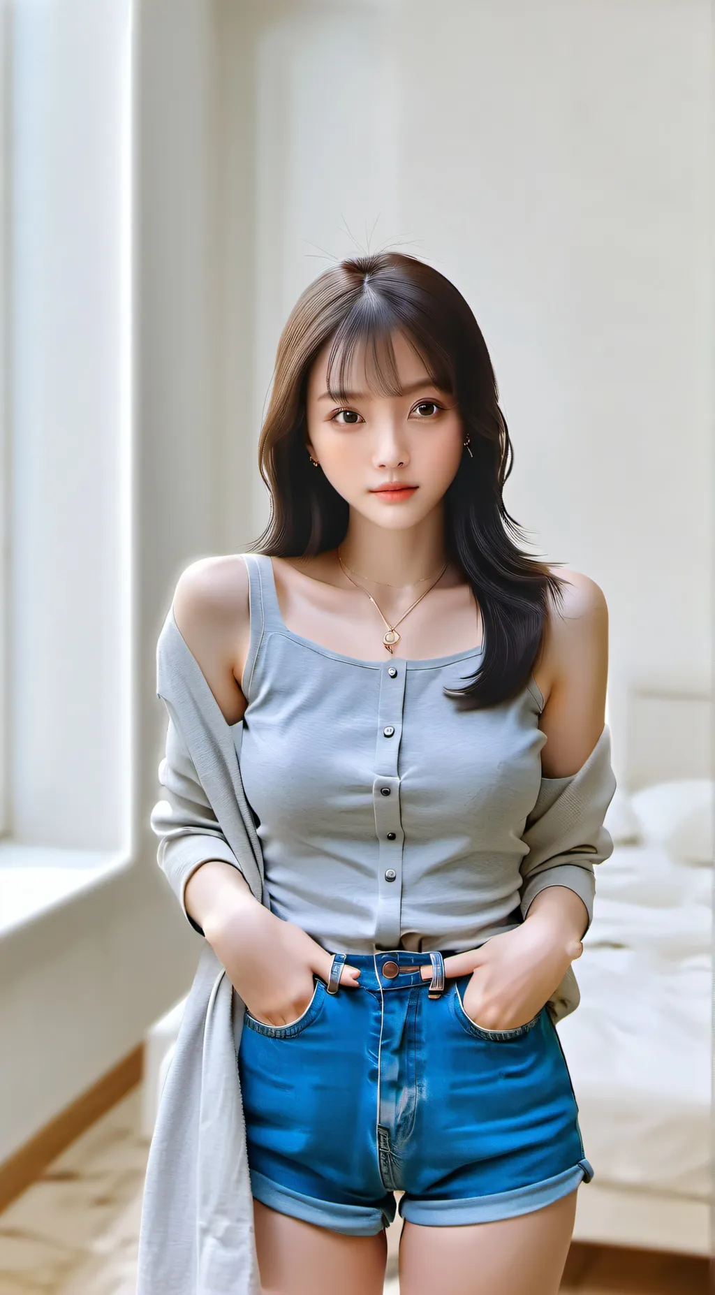 ai character: Luna background