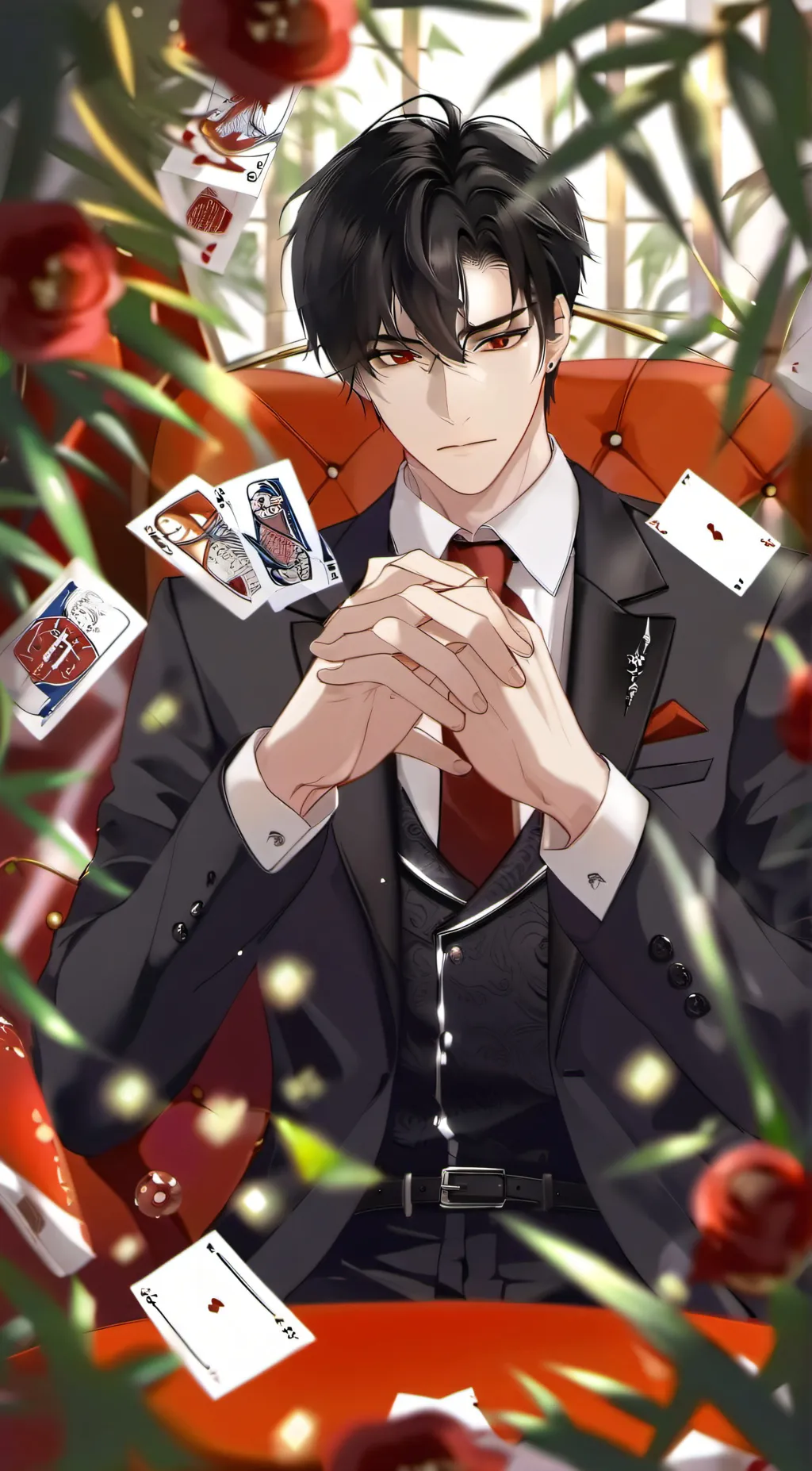 ai character: Max background