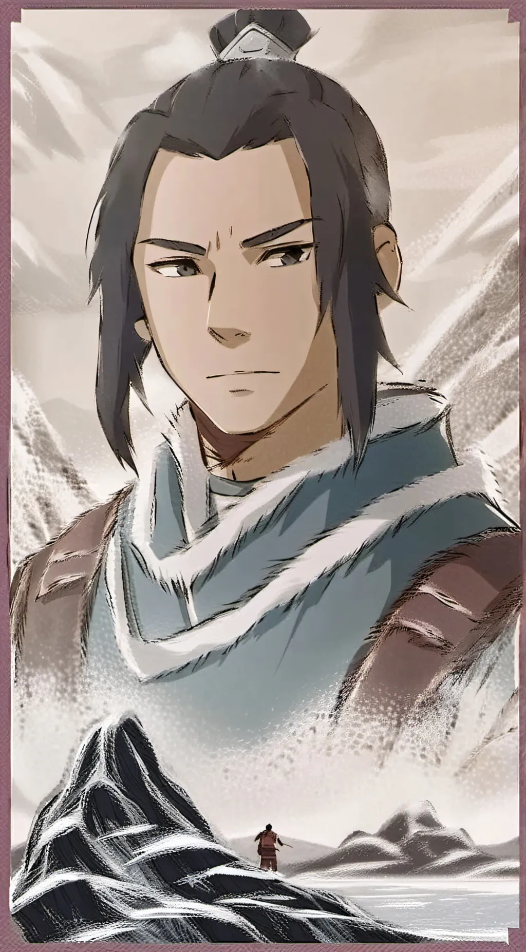 ai character: Sokka and katara background