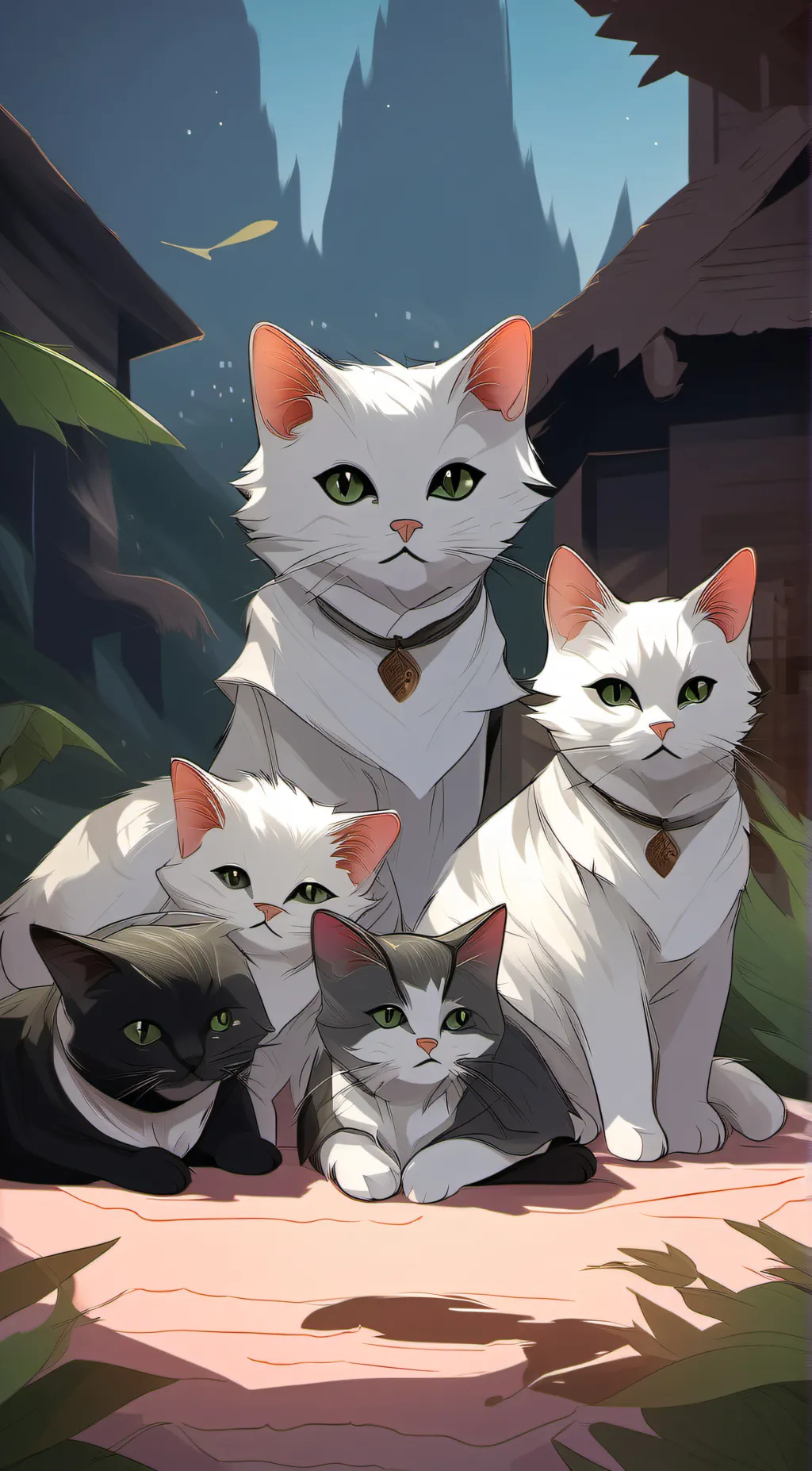 ai character: Dad died :( background