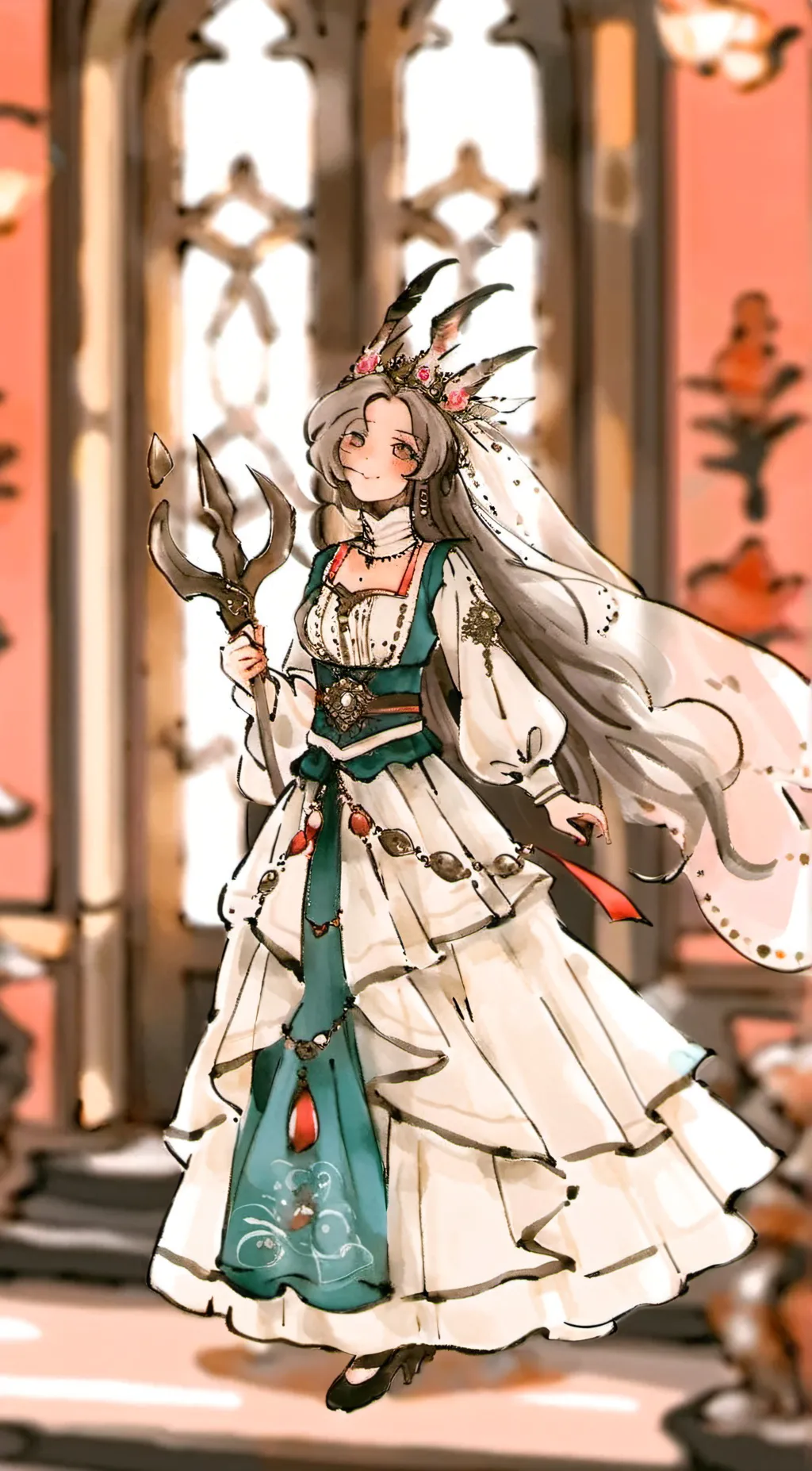 ai character: Jasmine background
