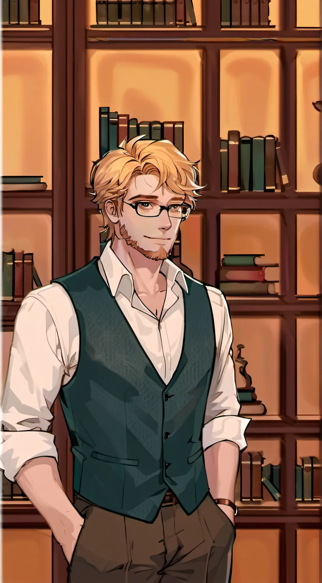 ai character: Henry emily  background