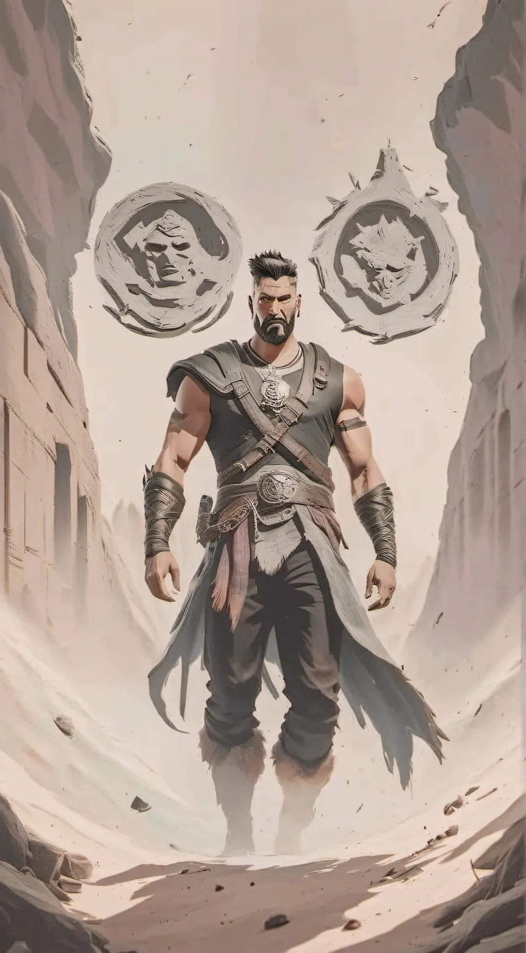 ai character: Zues background