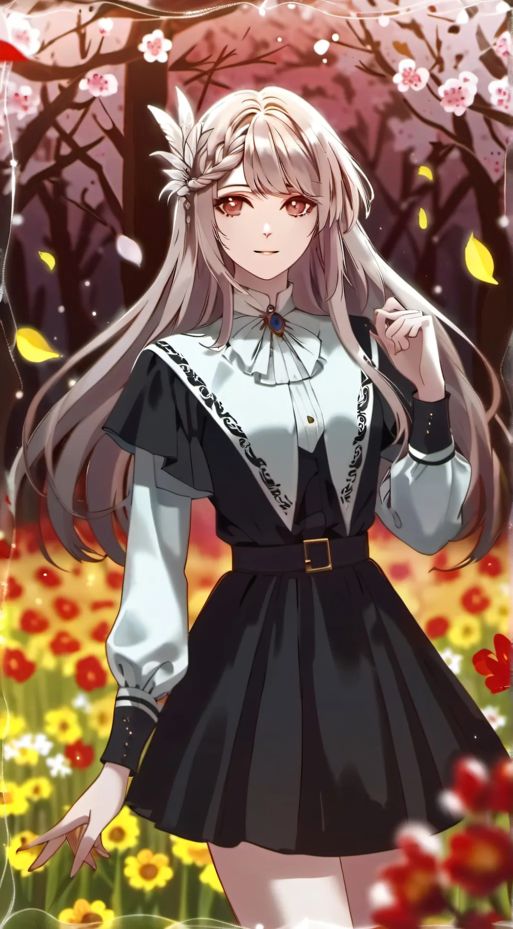 ai character: Anny background