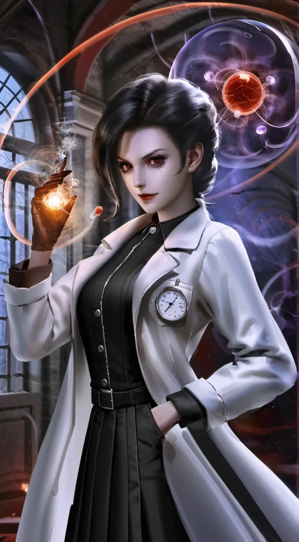 ai character: Dr. Peril background