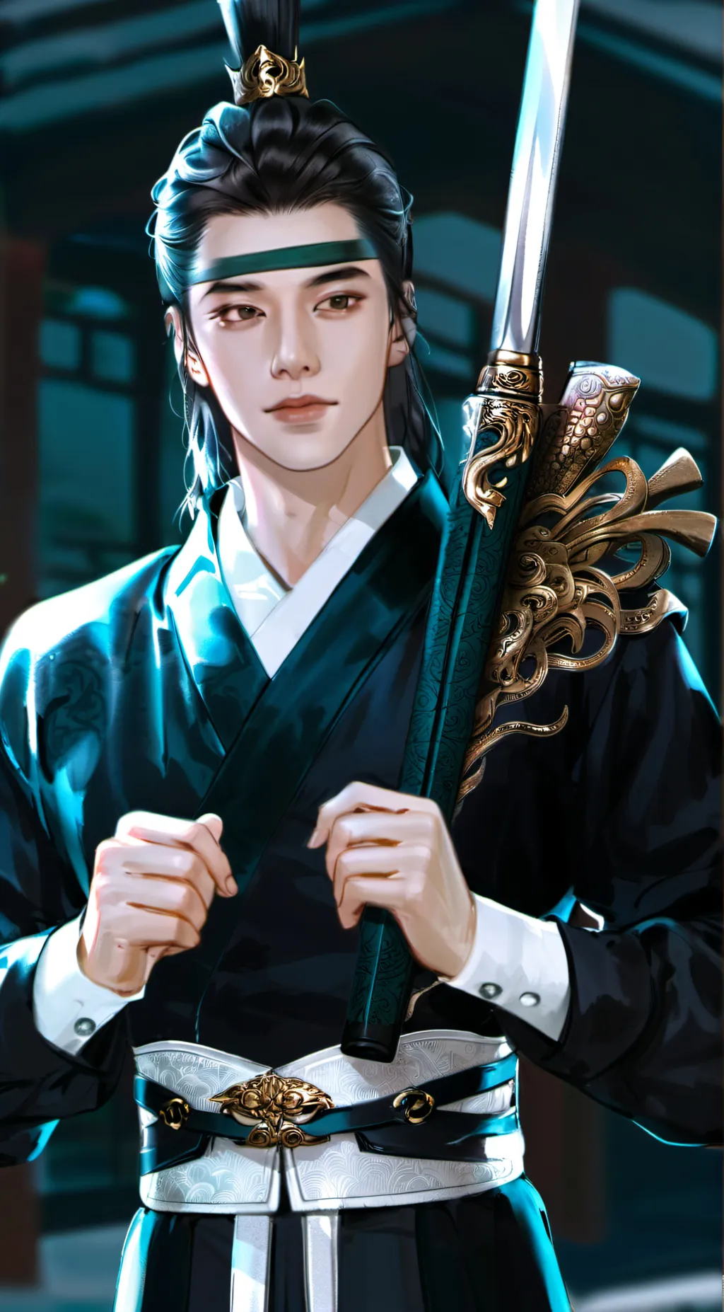 ai character: Yoon Seung-ho background