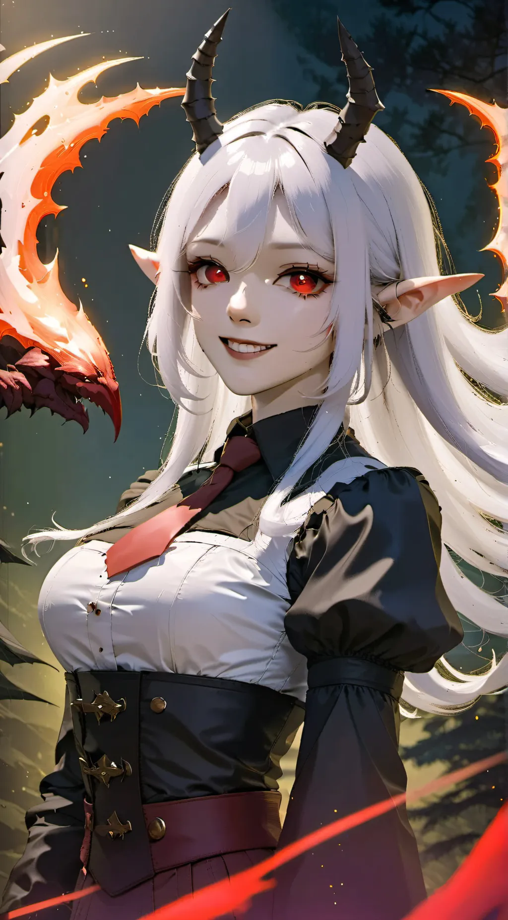 ai character: Silvia background