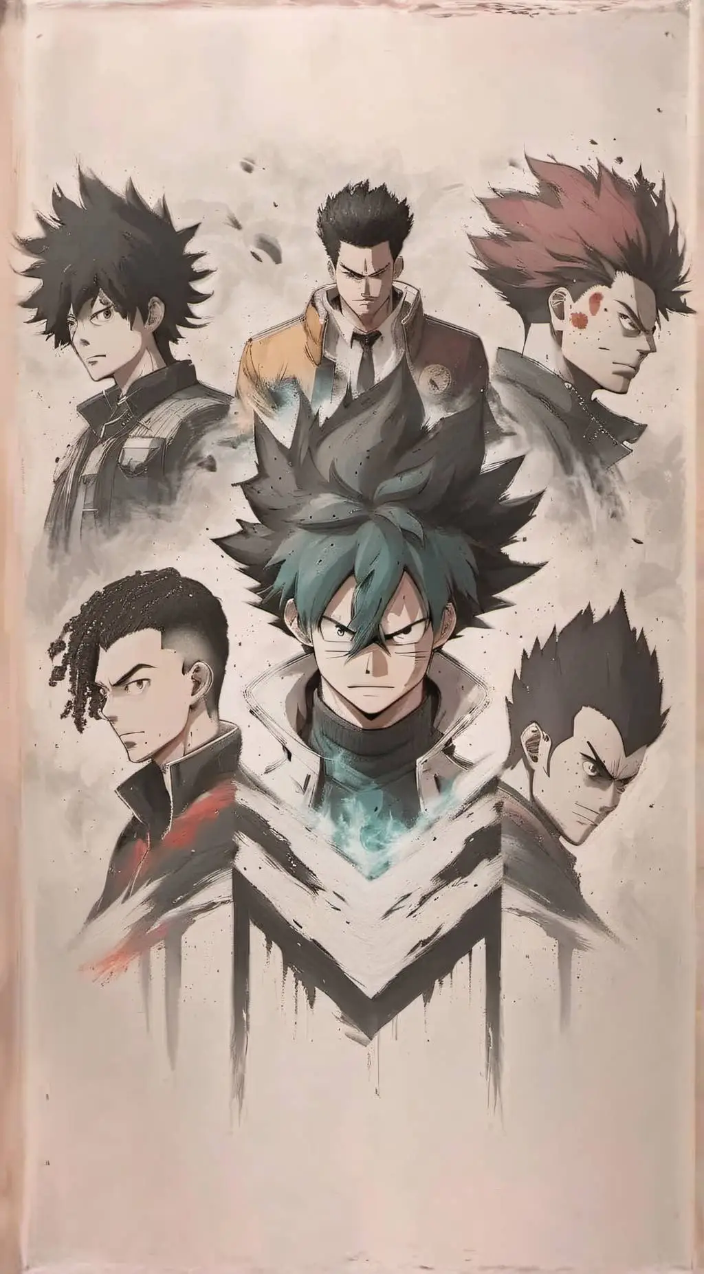 ai character: Pro Heroes background