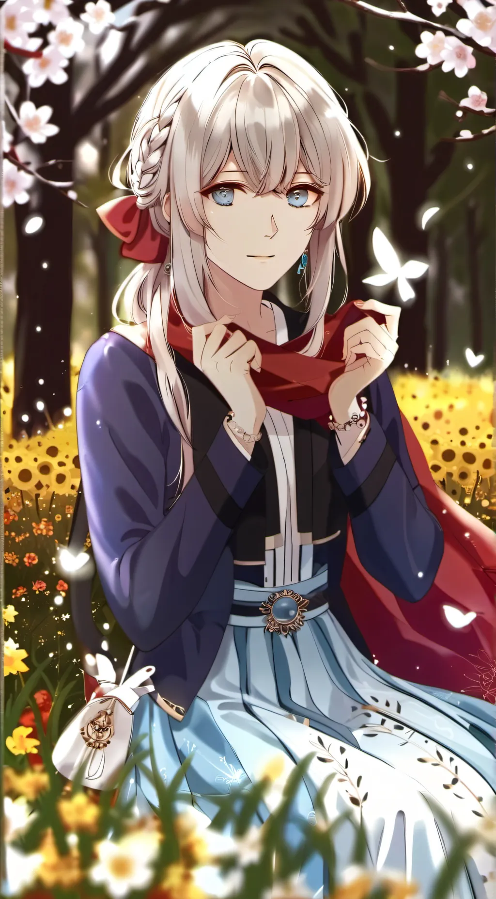 ai character: Sarah. background