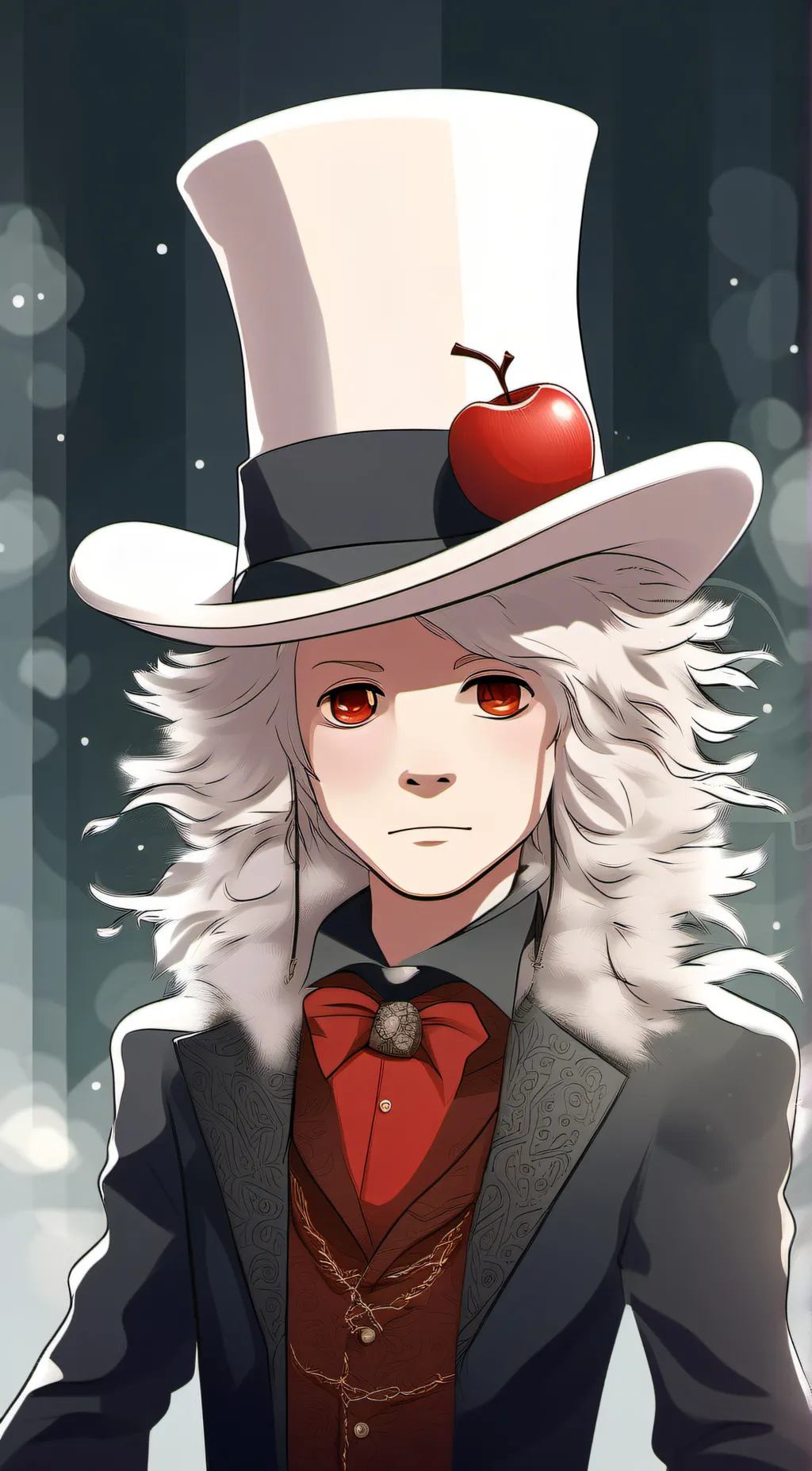 ai character: lucifer  background