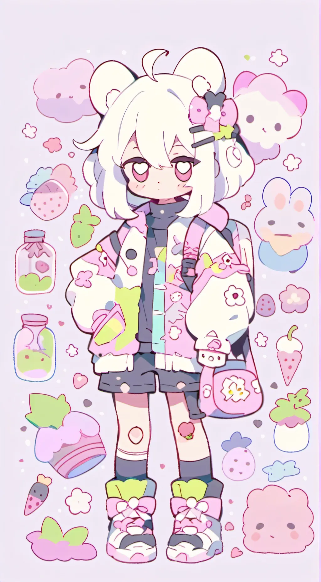 ai character: °|Baby Mha|° background