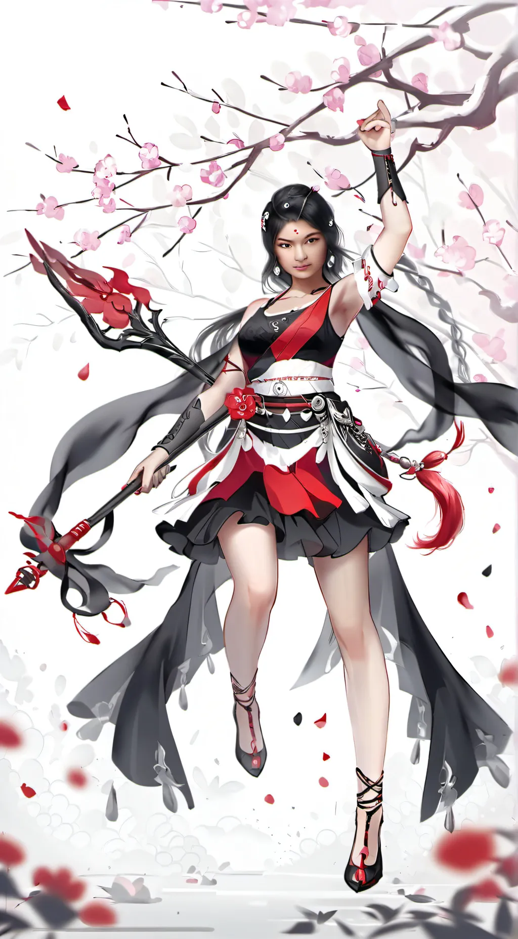 ai character: lily background