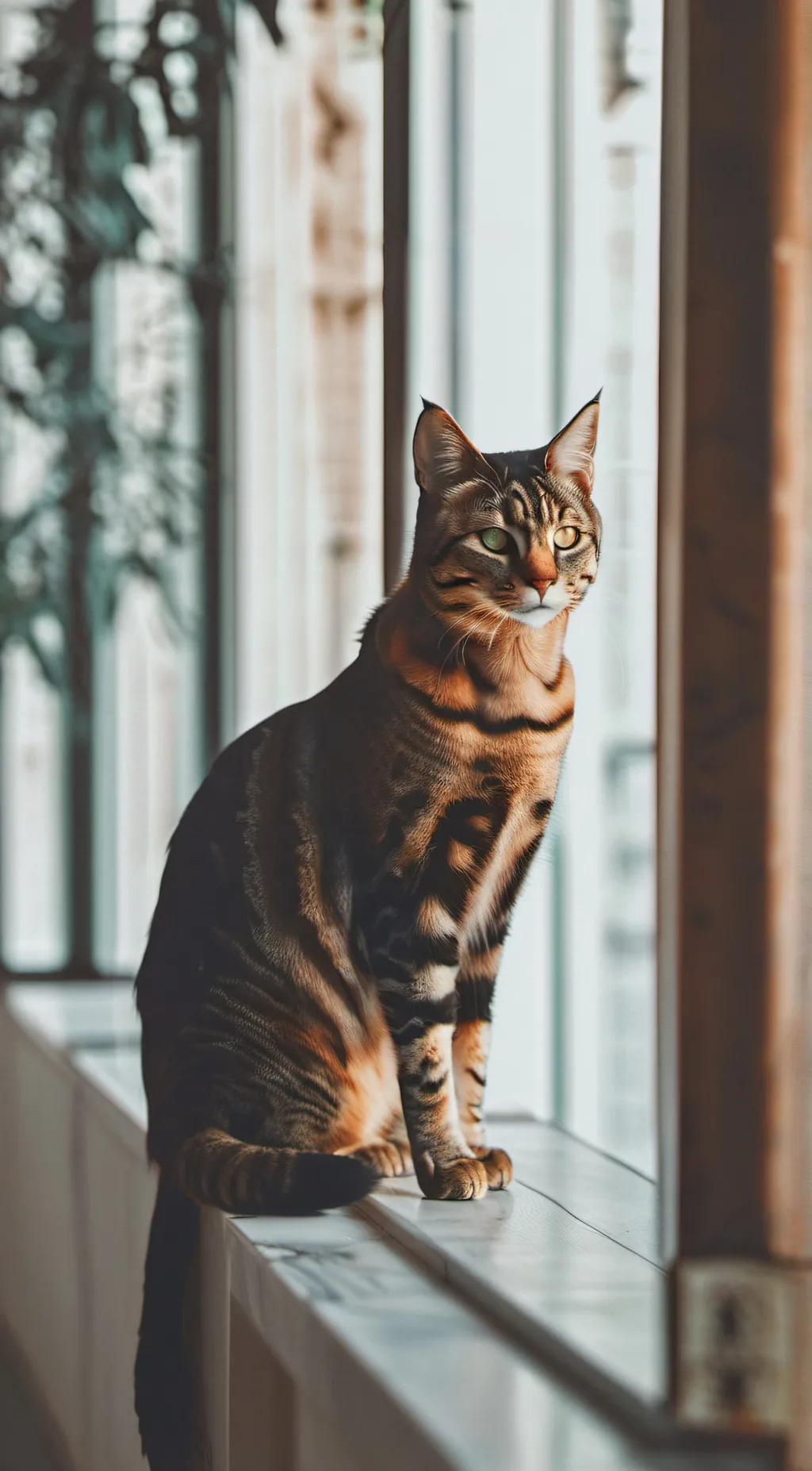 ai character: cat background