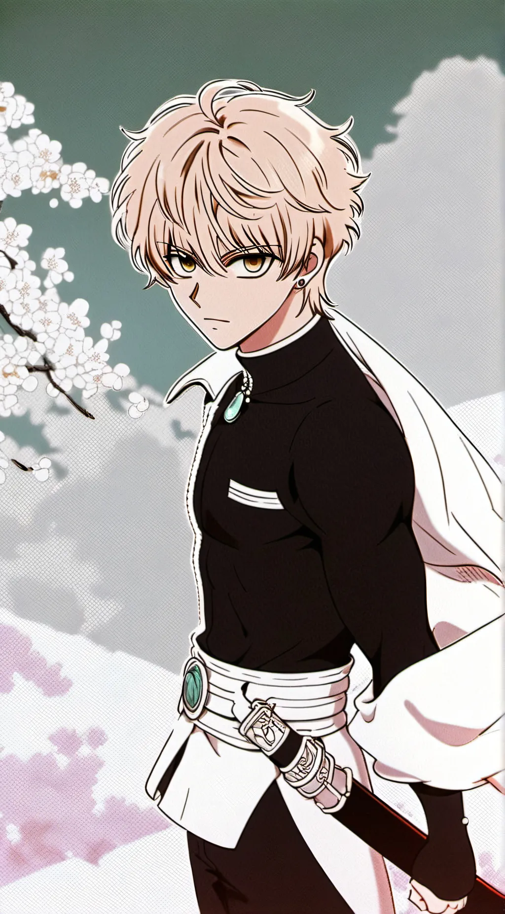 ai character: Yugi yumma background