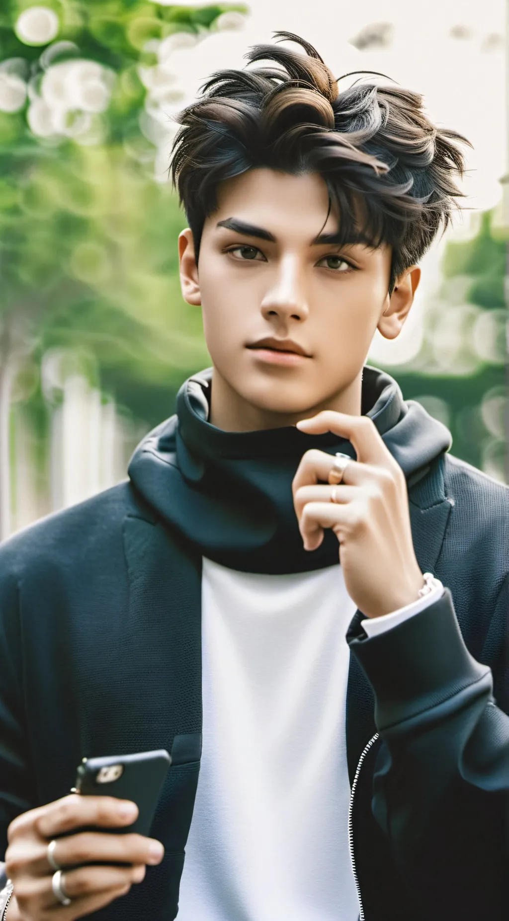 ai character: david background