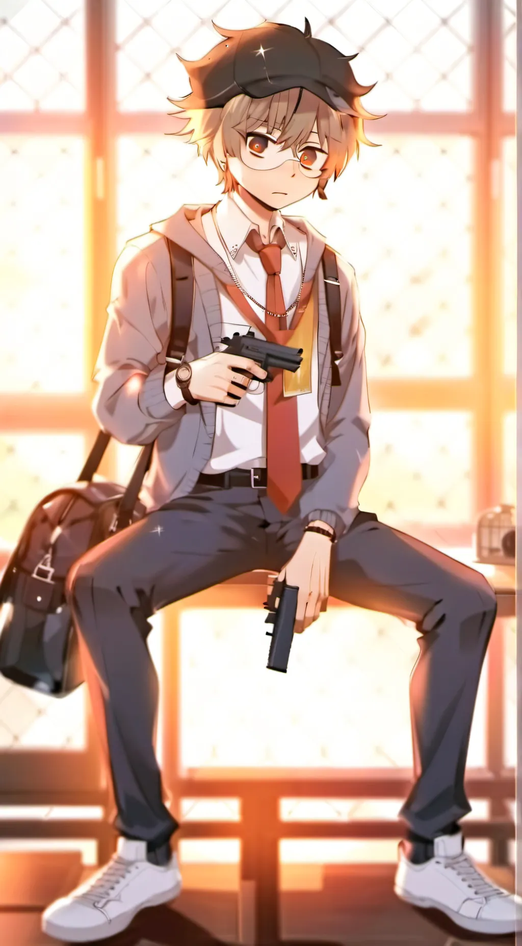 ai character: Mike background