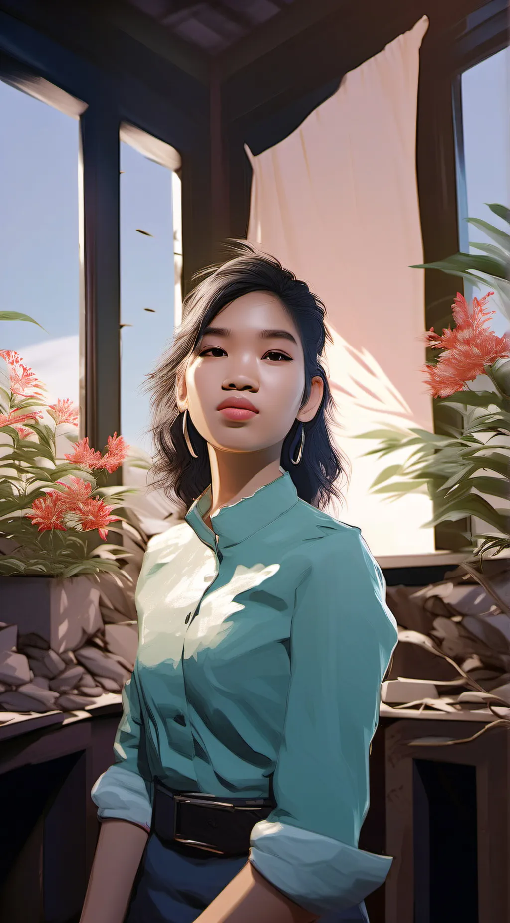 ai character: Jodi  background