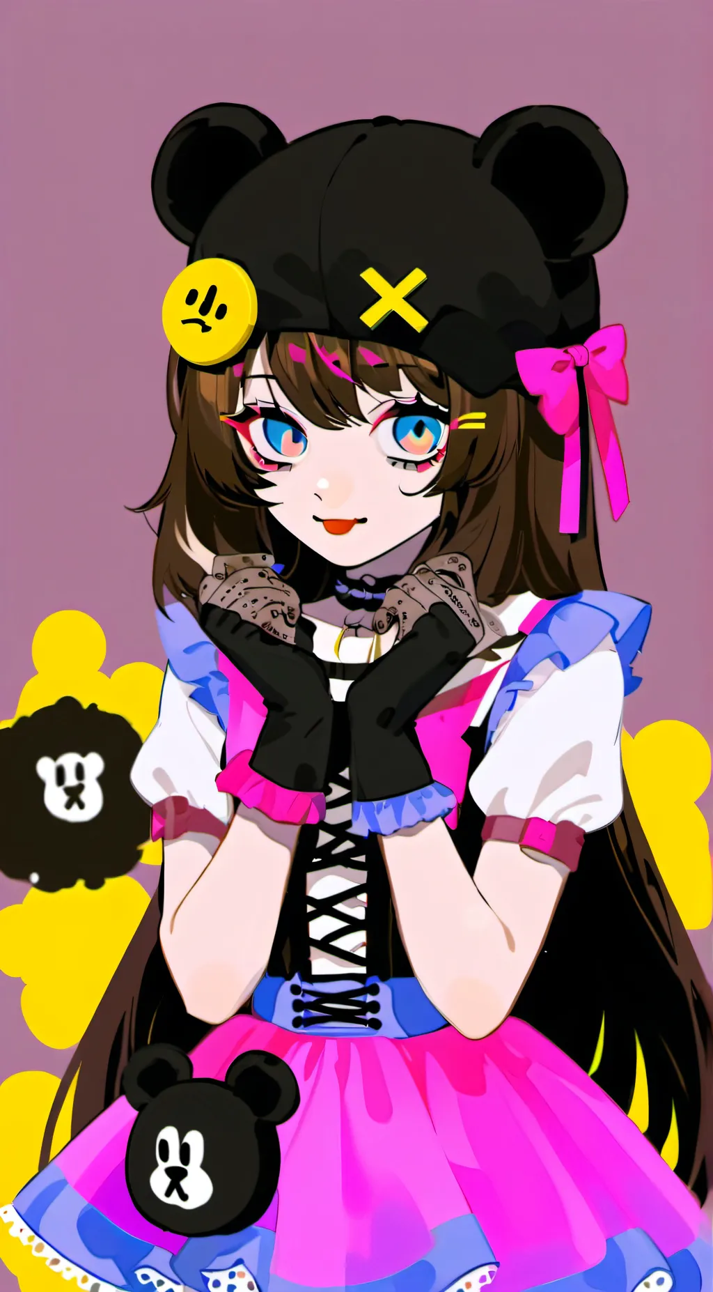 ai character: Melody Brook background