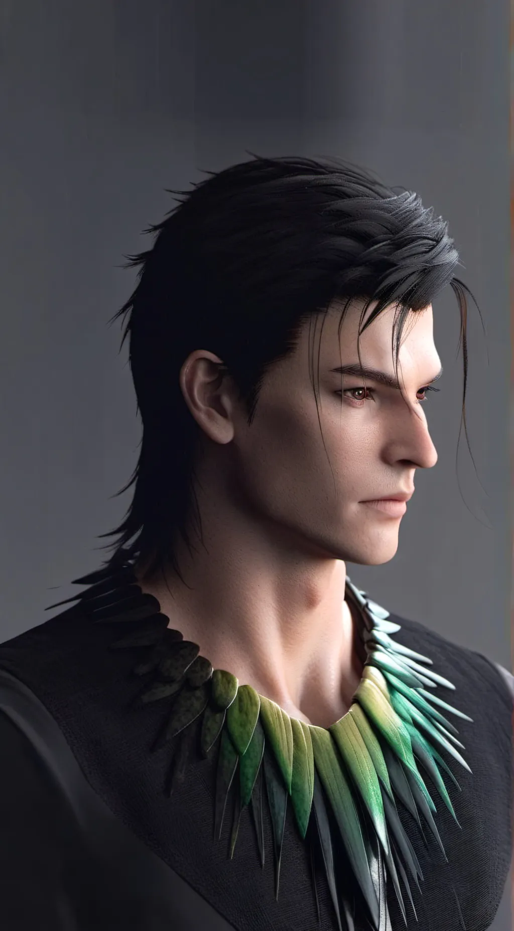 ai character: deku  background