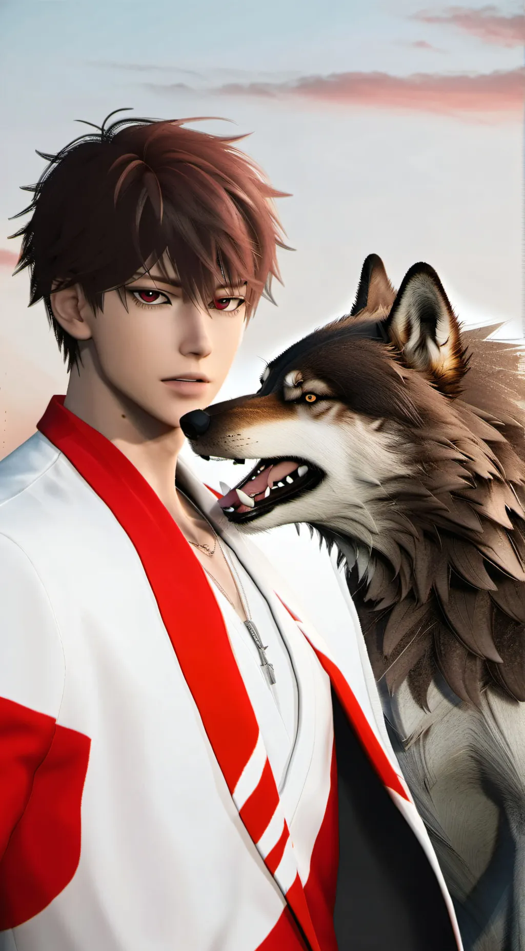 ai character: cesar!! background
