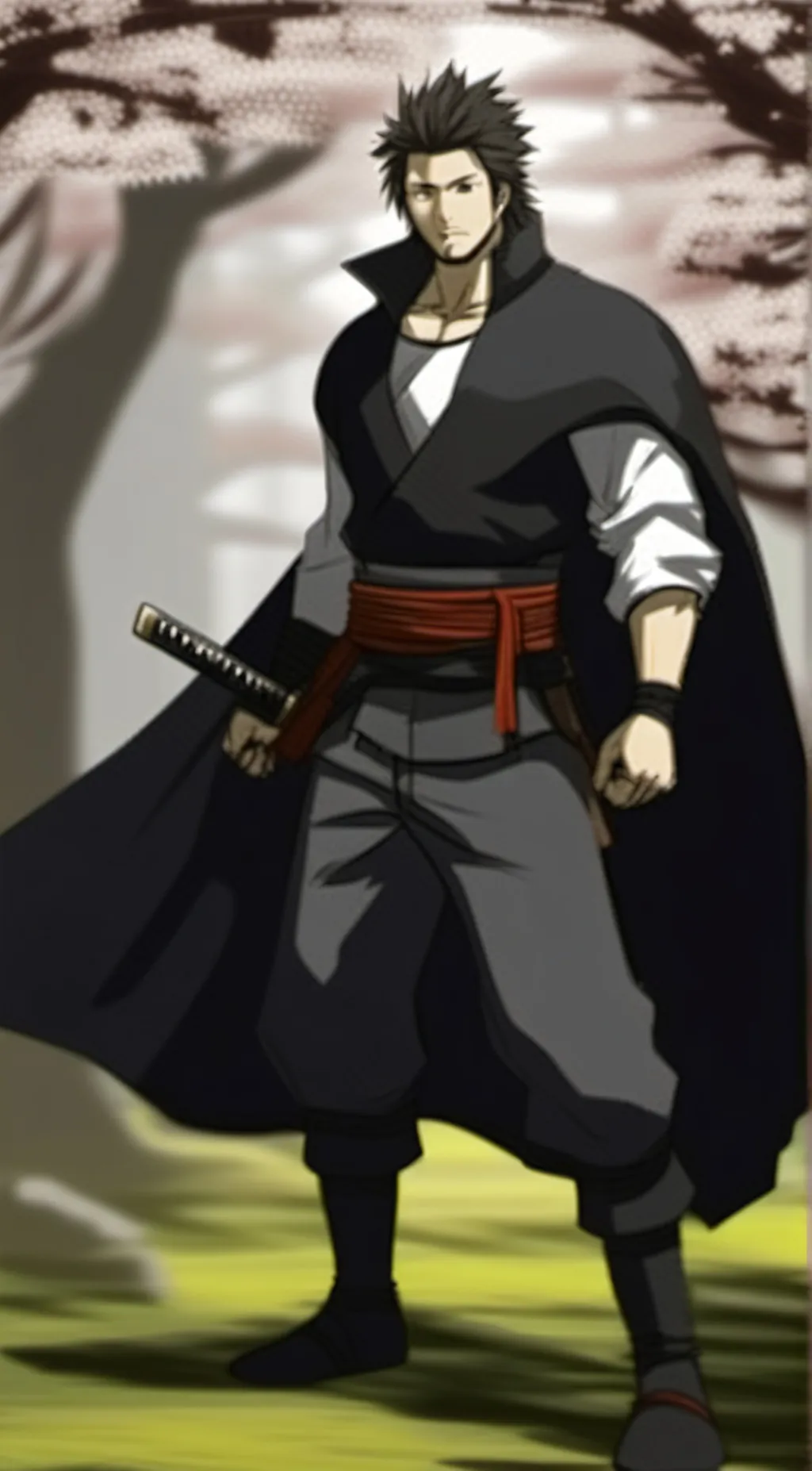ai character: Yami Sukehiro background