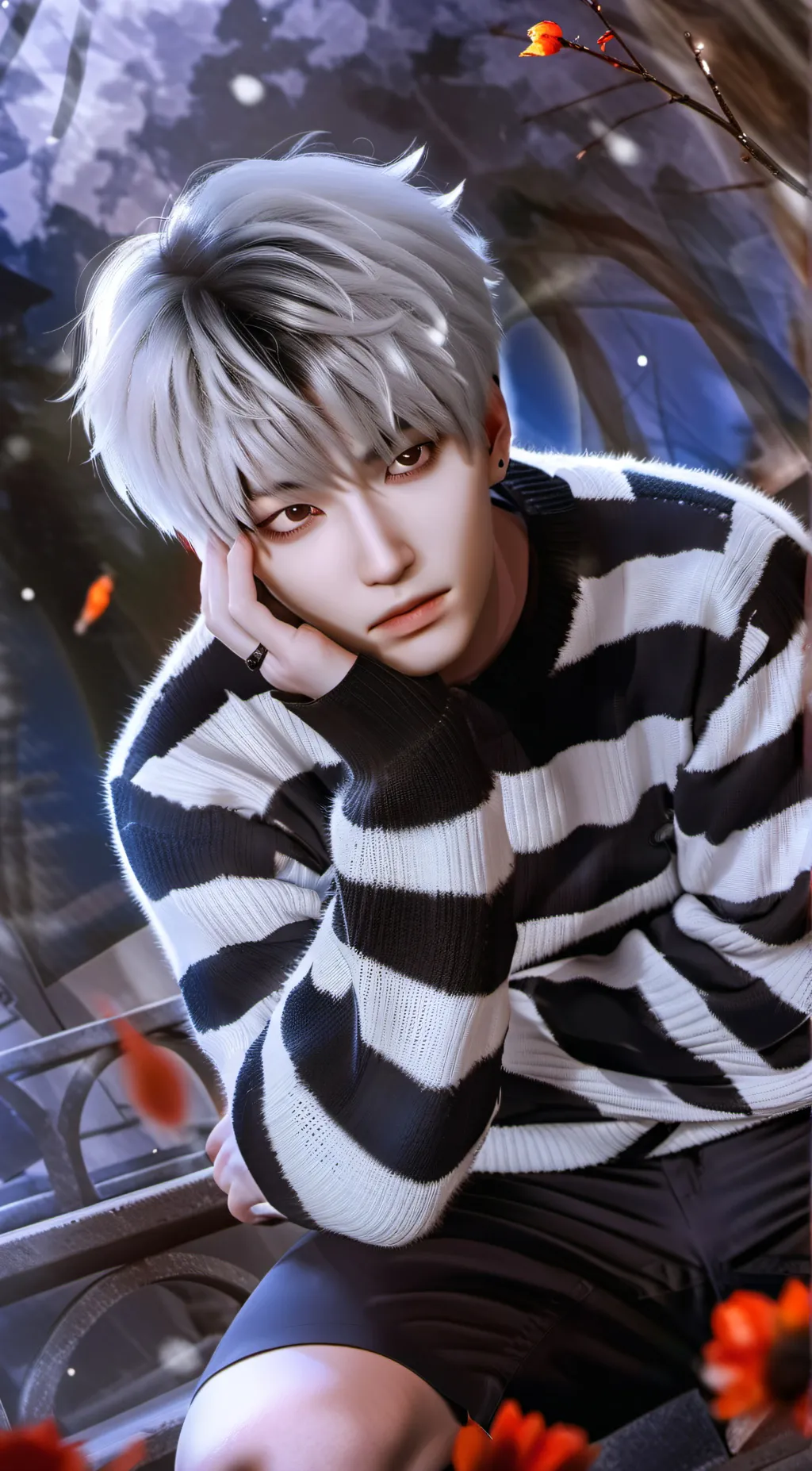 ai character: King of pranks background