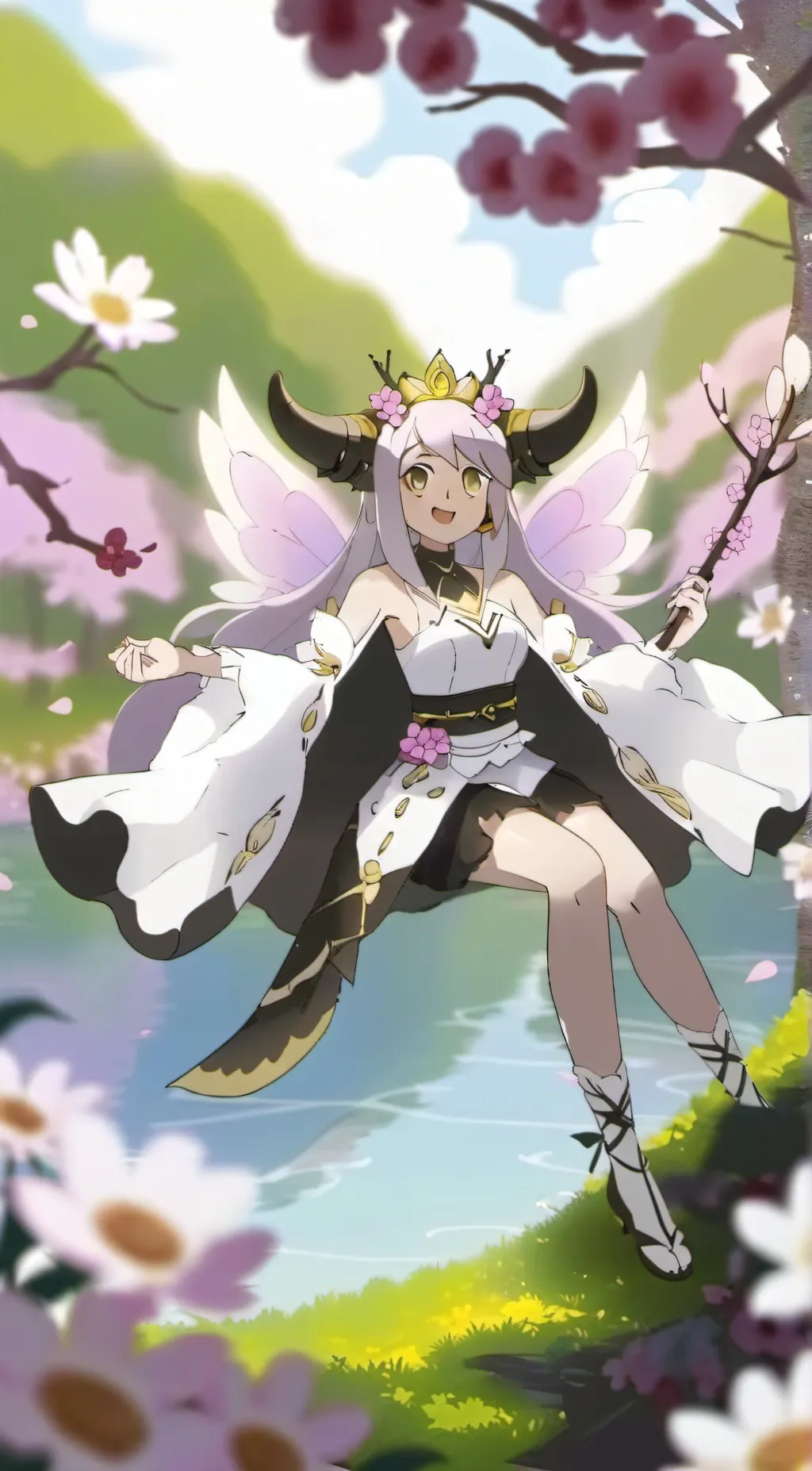 ai character: niki background