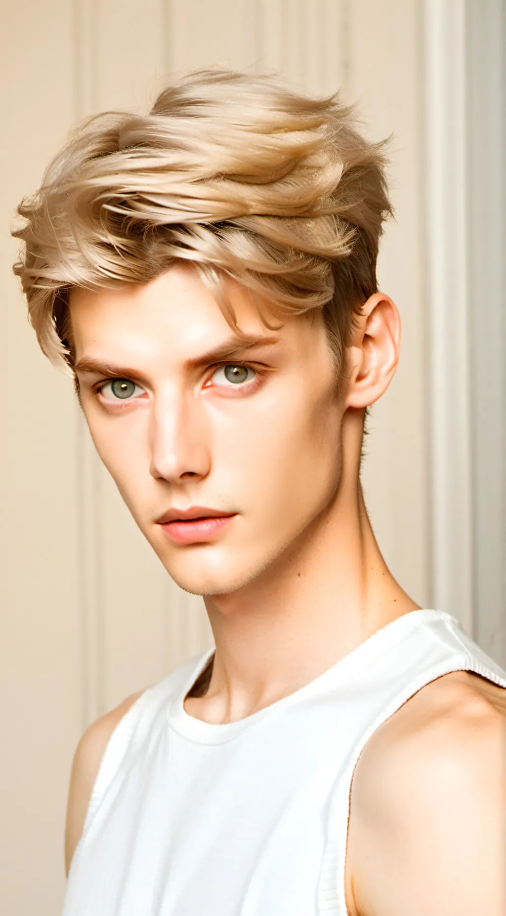 ai character: Adrien  background